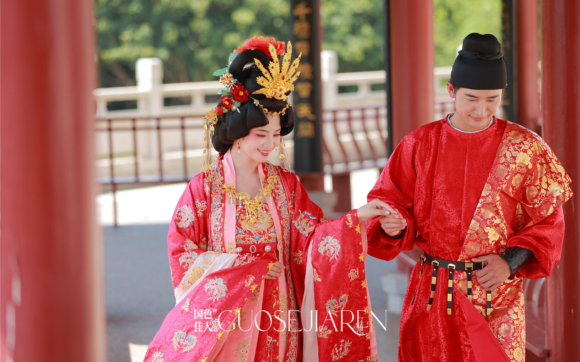 【国色佳人】高级感汉服婚纱照