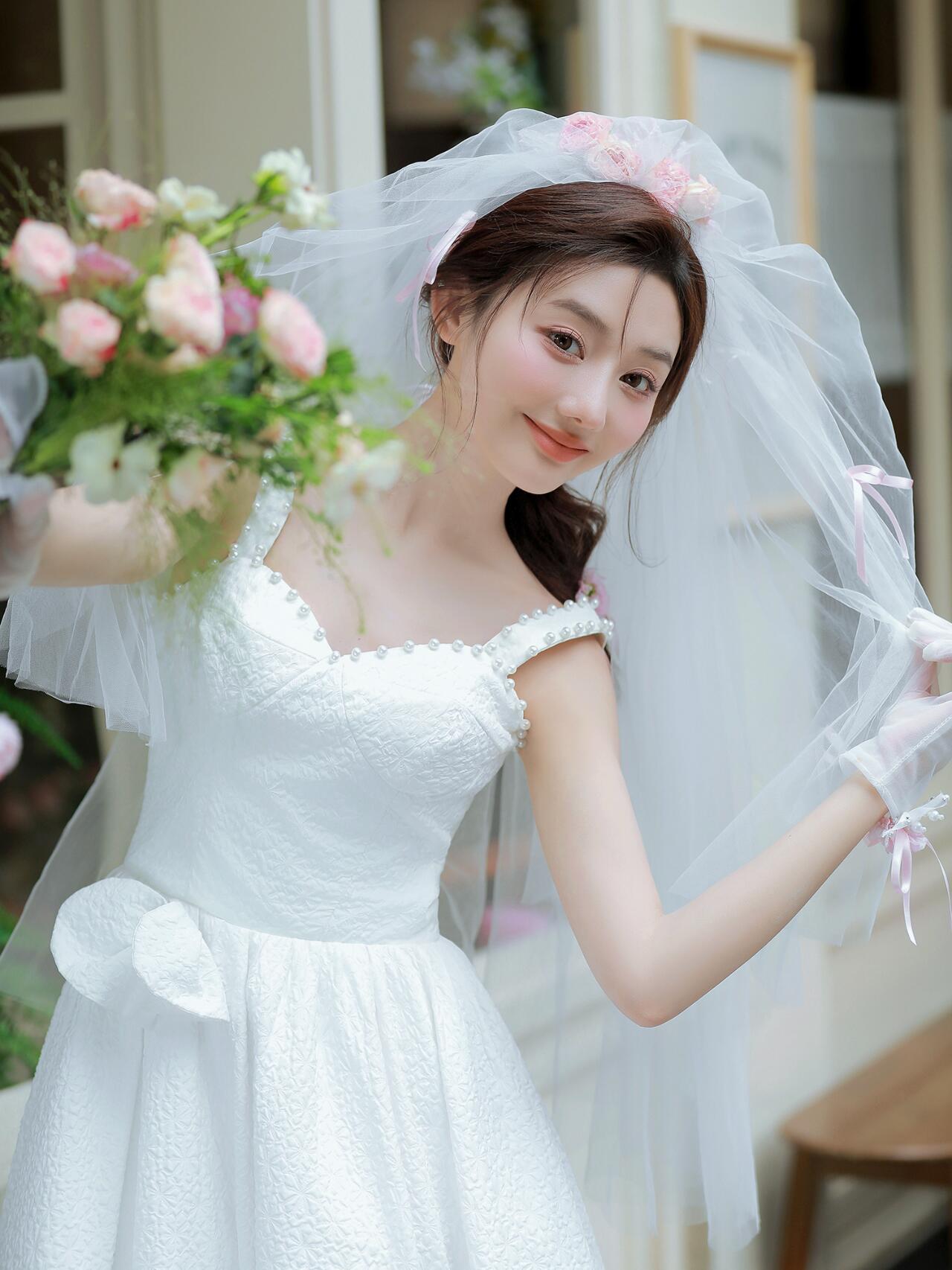 浪漫街拍外景婚纱照  