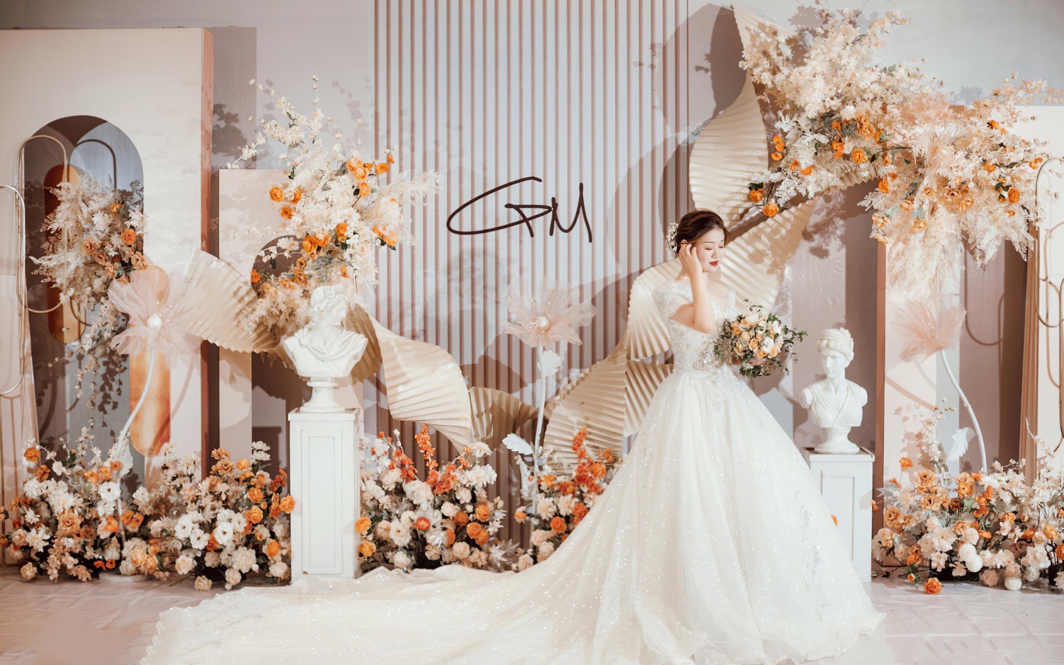 小预算婚礼·香槟色简约婚礼