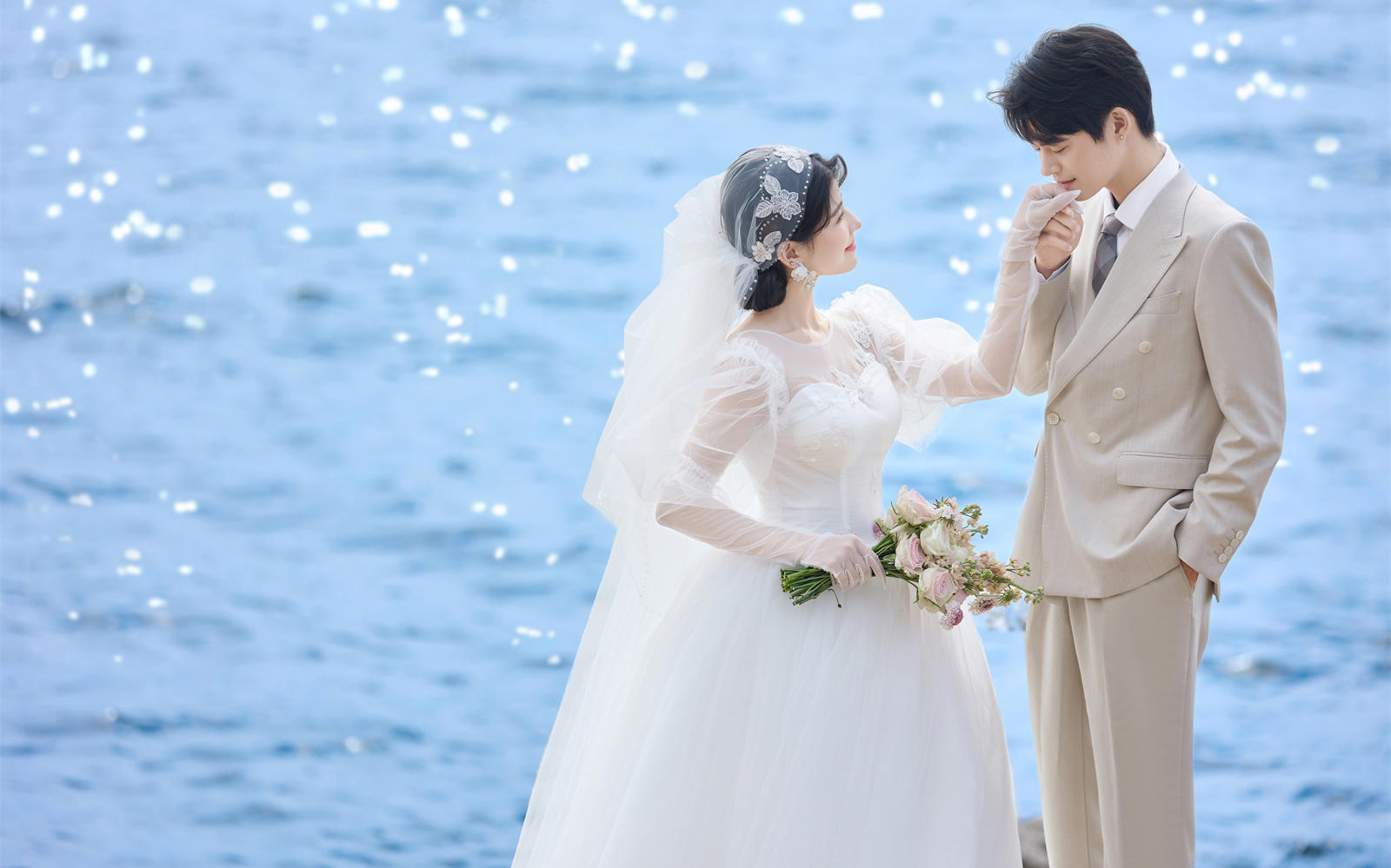 ✨星坠大海💍 海誓山盟定格成诗💕