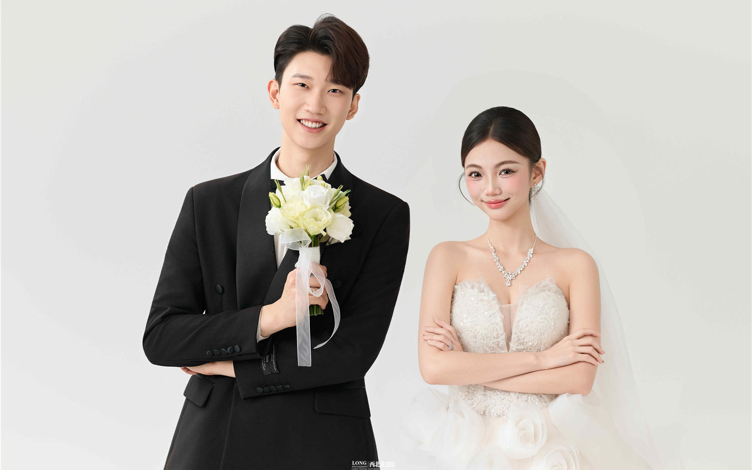 【西北龙摄影】“妍选”韩式主纱婚纱照