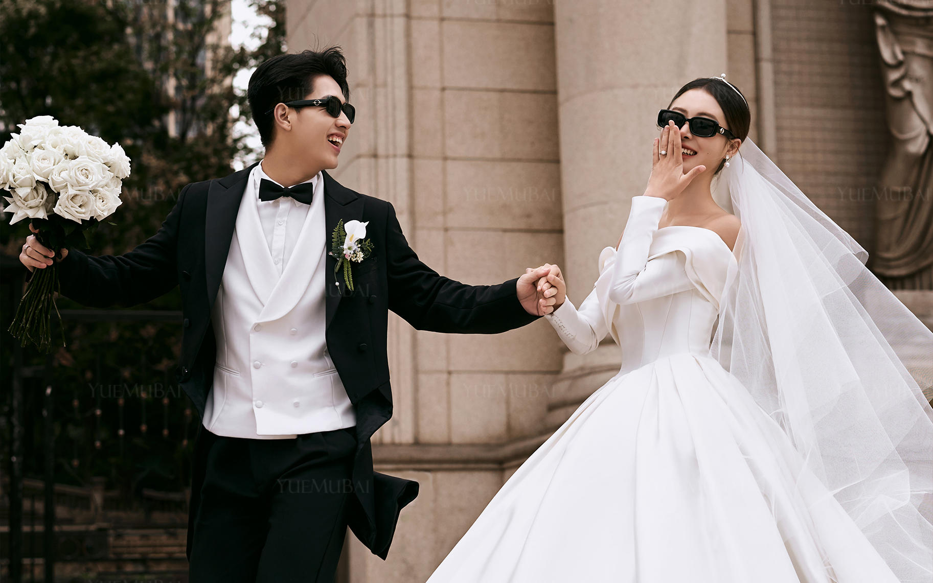 【城市婚礼系列】复古街拍婚纱照