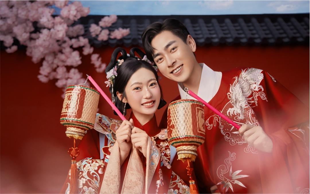 夏季原创新品新中式婚纱照