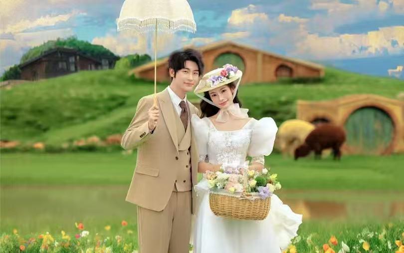 备婚仙女必拍💐6k+法式油画感婚纱照
