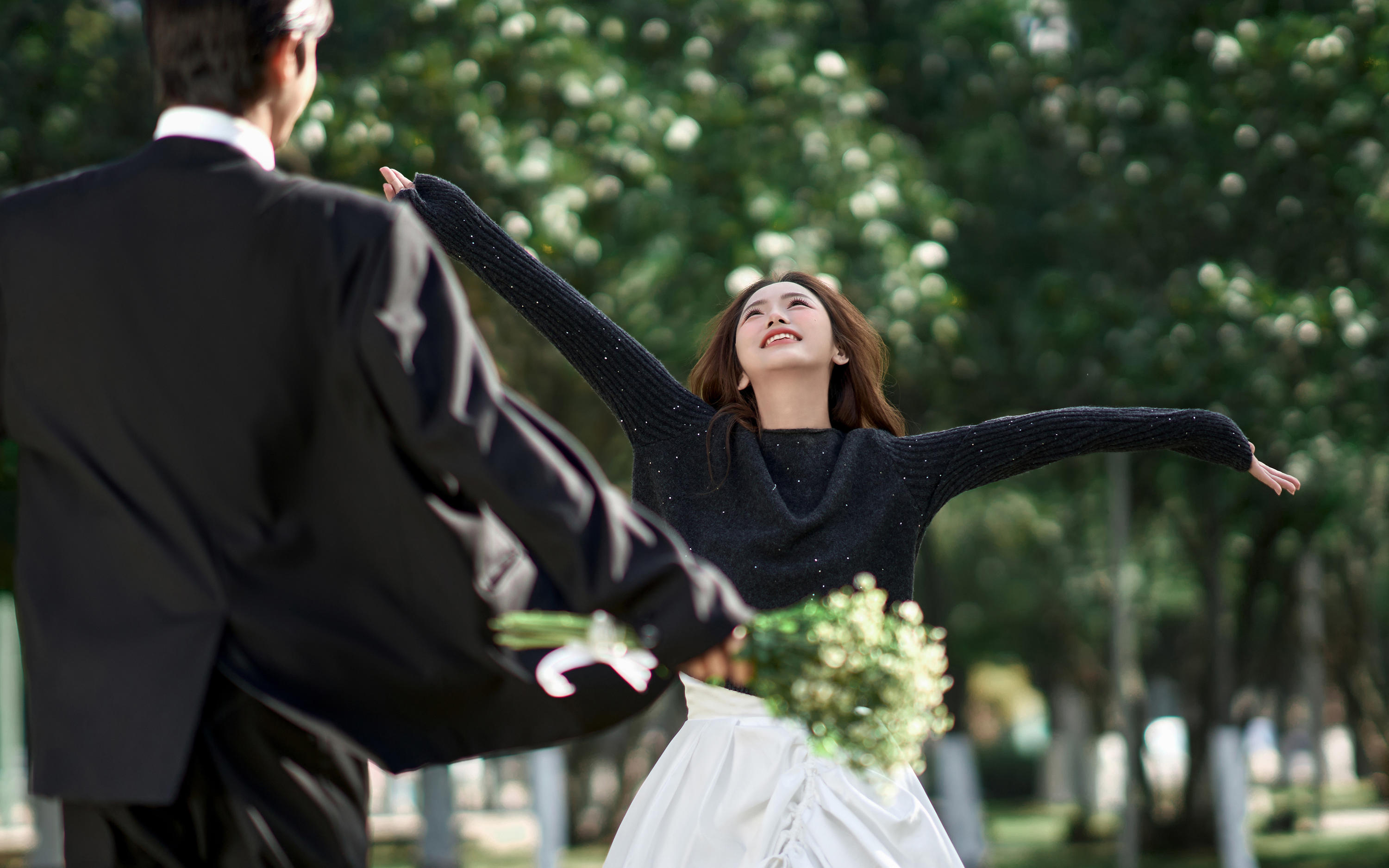 超適合秋冬的韓系婚紗照	