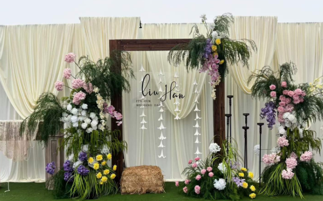 韓式婚禮風(fēng)格，農(nóng)村小預(yù)算可實(shí)現(xiàn)