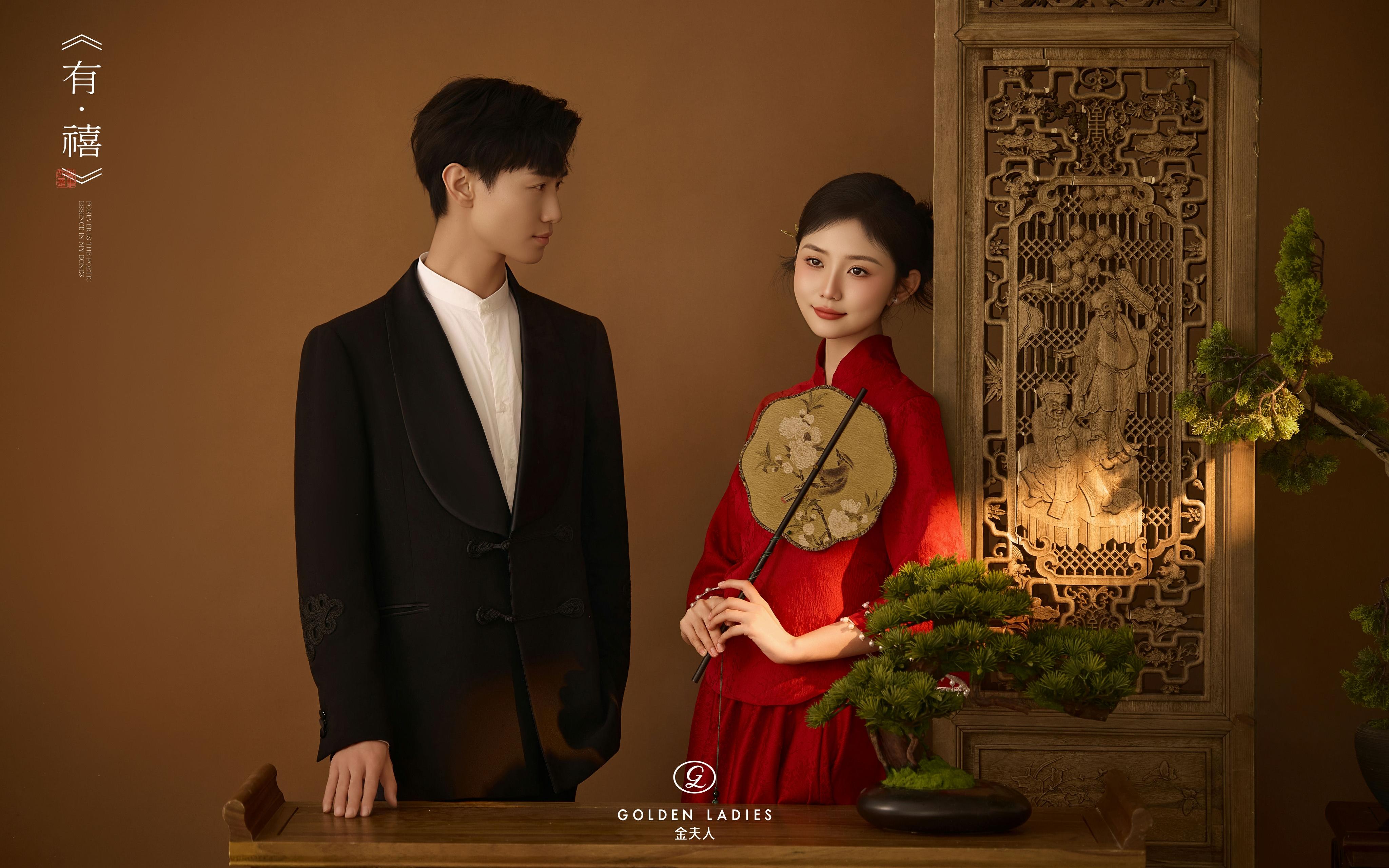 國風(fēng)雅韻太美了 一定要拍新中式婚紗照！