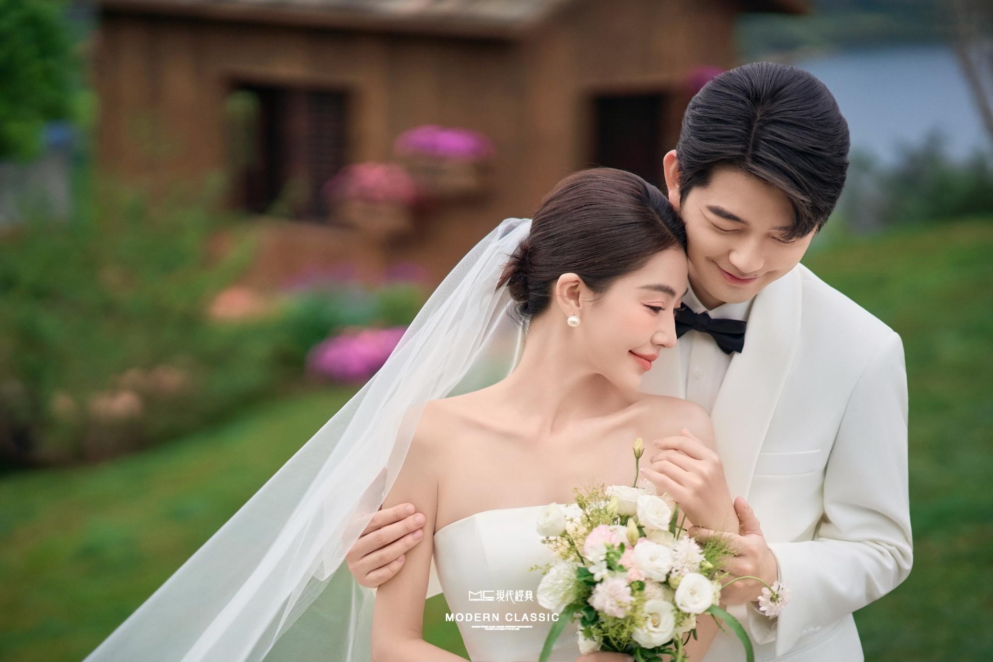 戳中少女心，我的小木屋婚纱照美呆了