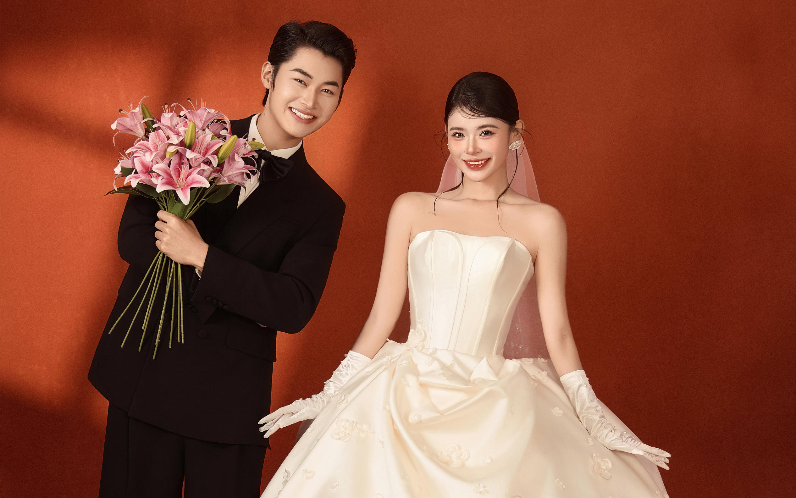 【云棲影像】氣血很足的美！鈴蘭頭紗配主紗太高級(jí)了