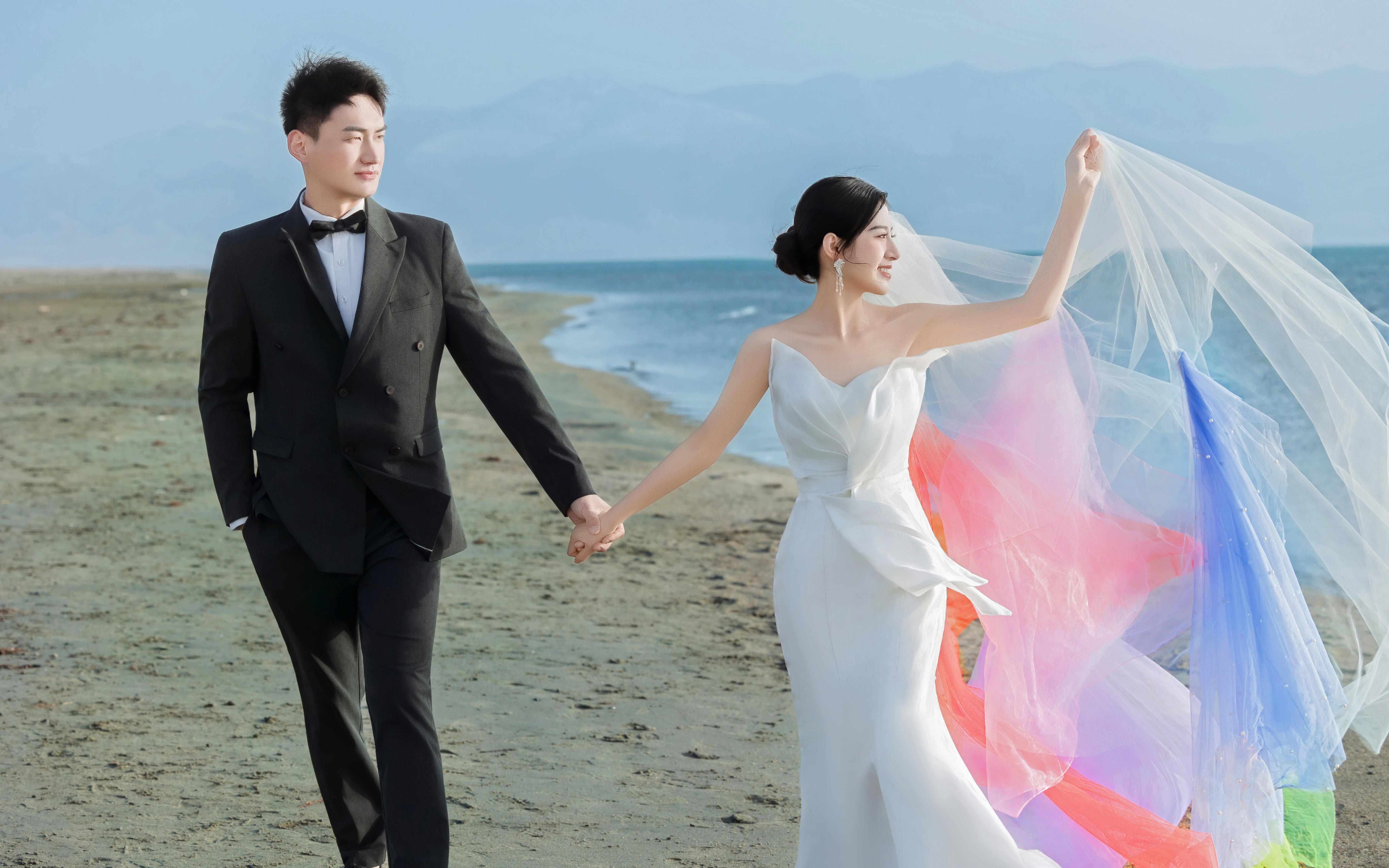 客片 | 瘋狂安利的青海湖婚紗照
