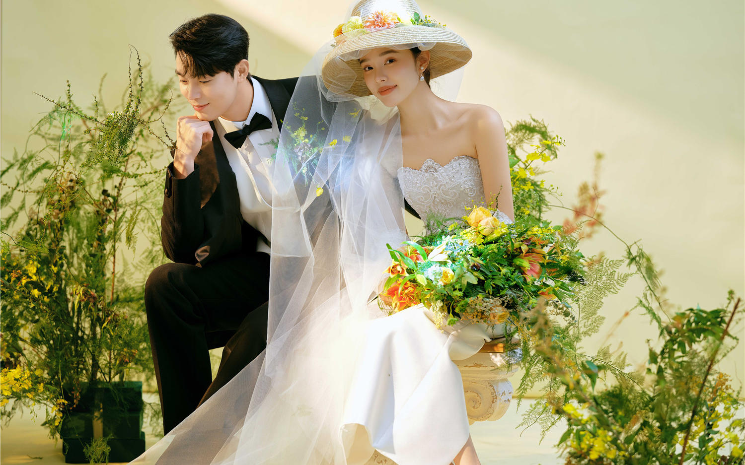 【西北龙摄影】轻法式油画婚纱照