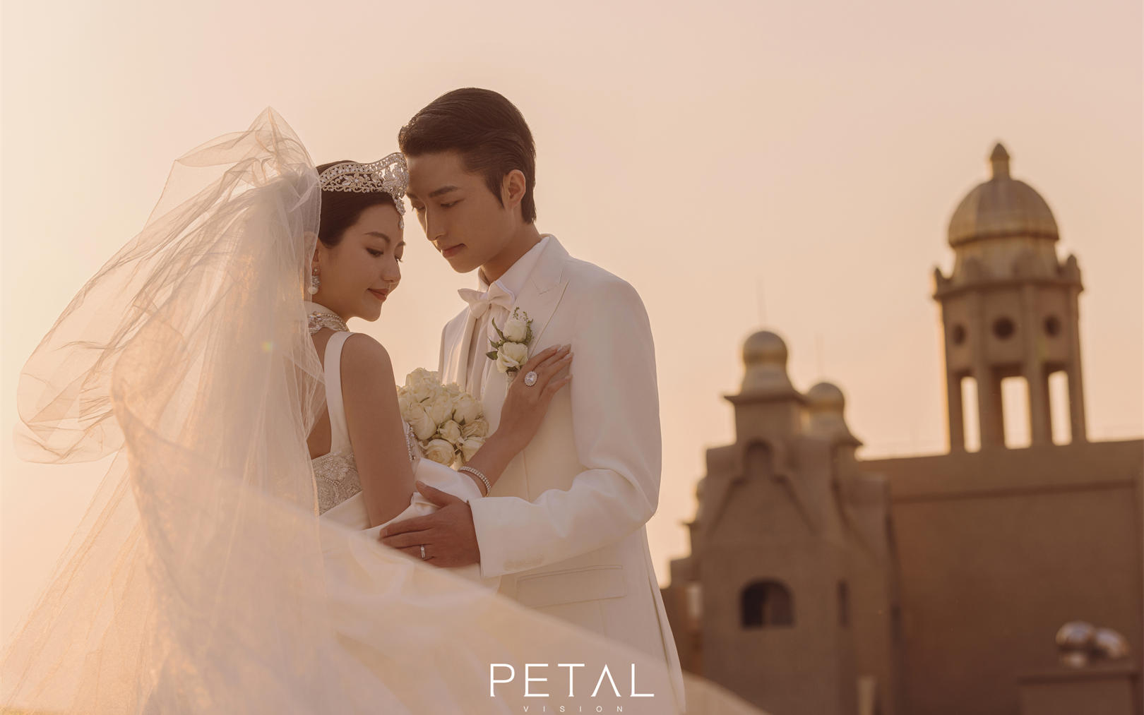花瓣攝影?城堡婚紗照