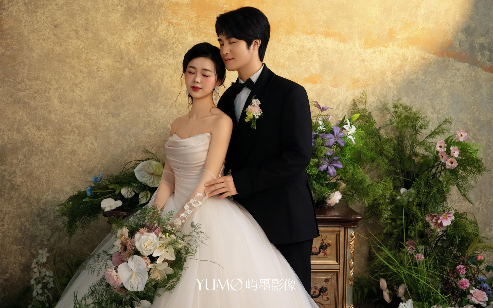 绝了！法式油画婚纱照～