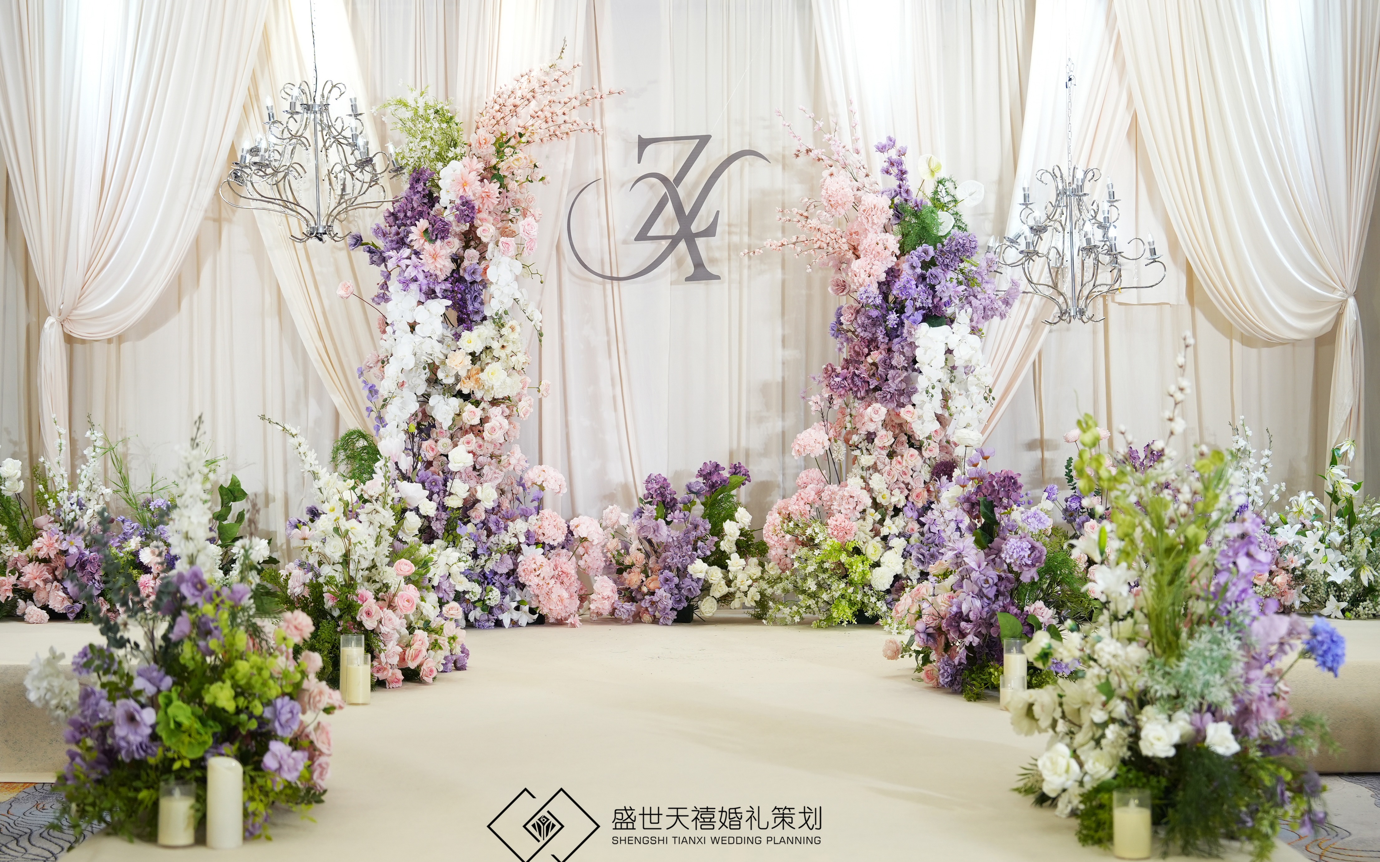 暖香槟浪漫系婚礼