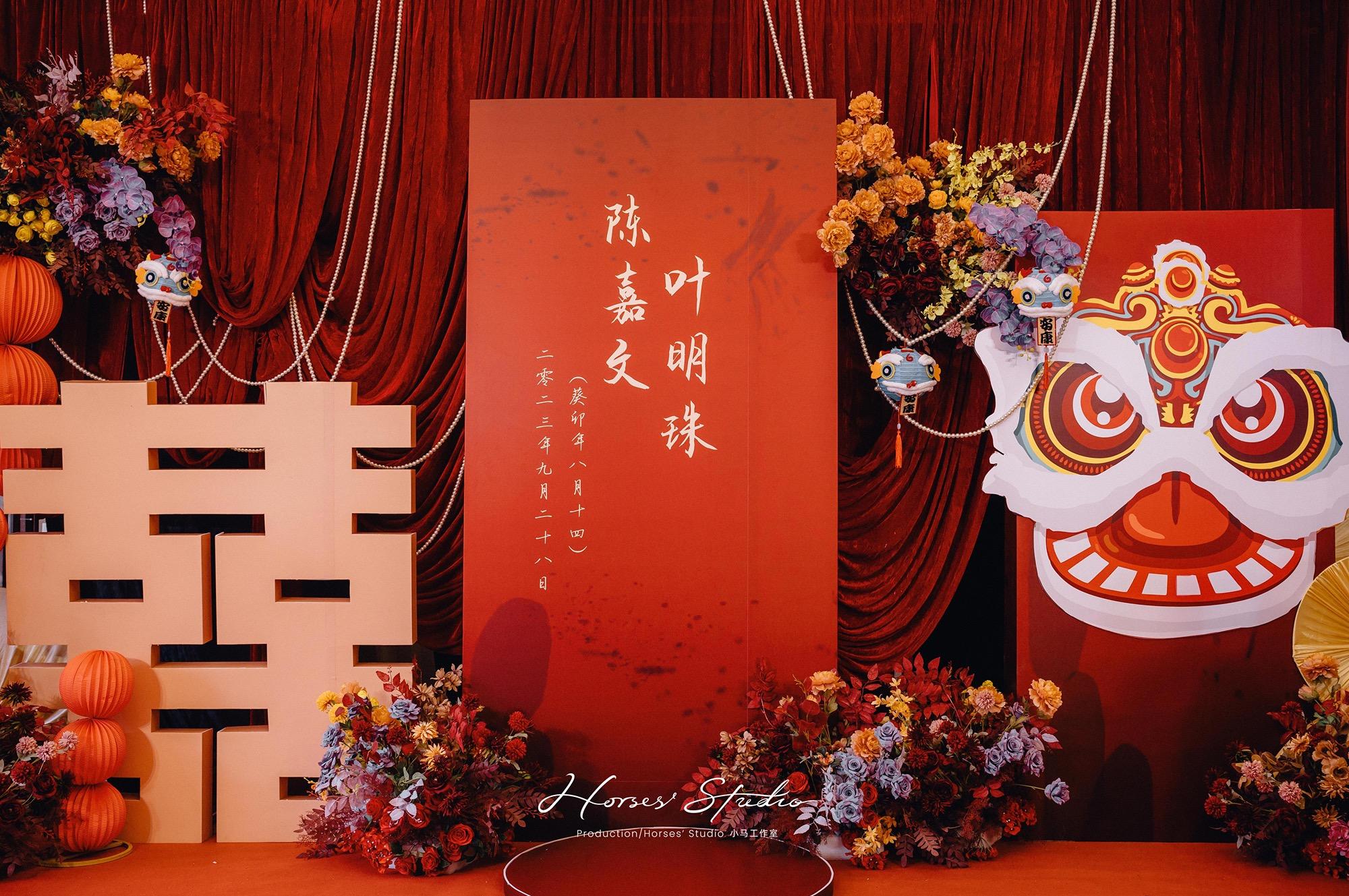 洛麗塔婚慶+西區(qū)歡樂日酒樓丨國(guó)潮風(fēng)新中式高定婚禮