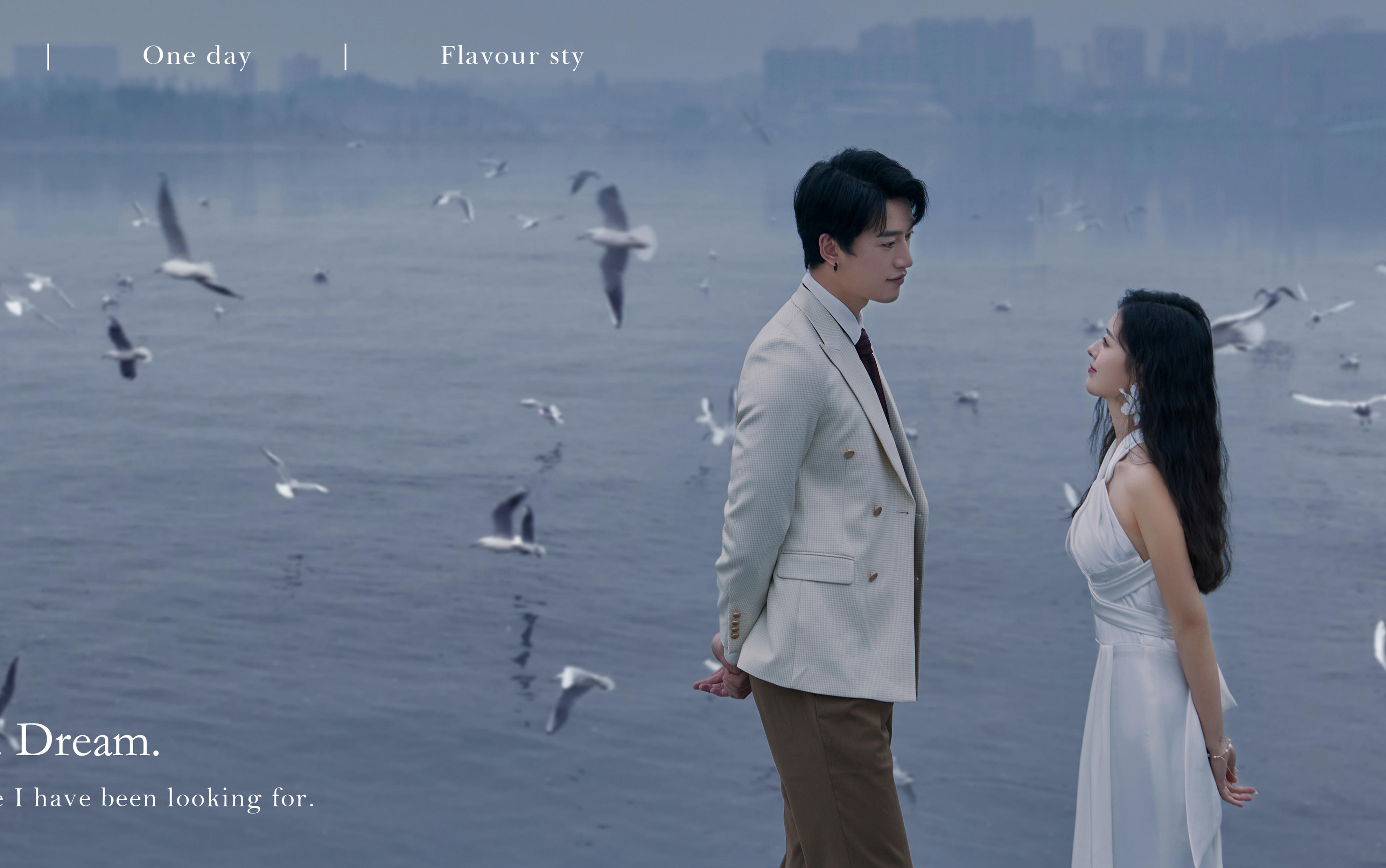 【施华洛摄影】海景婚纱照|超绝的电影感胶片