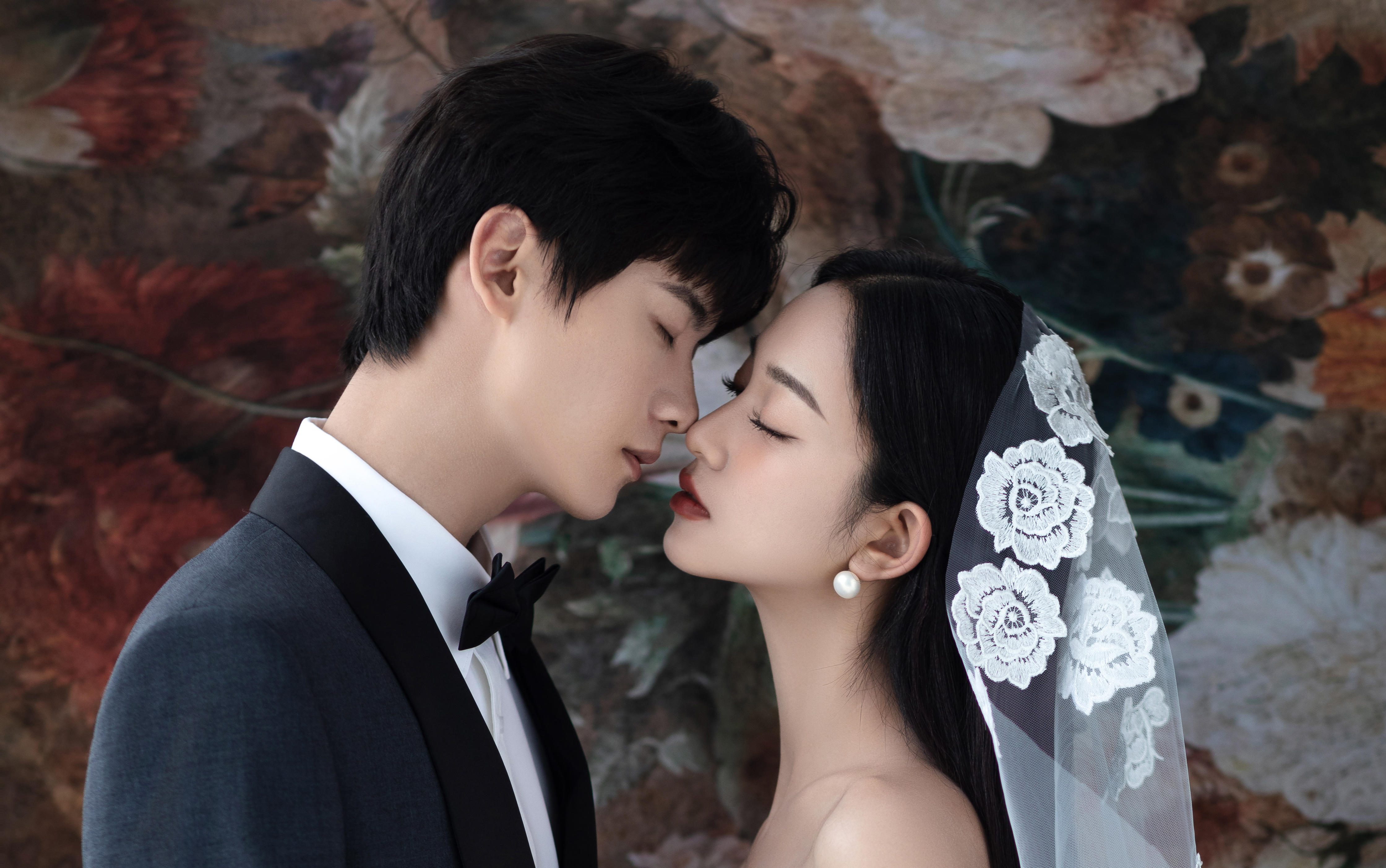 经典不过时的婚纱照