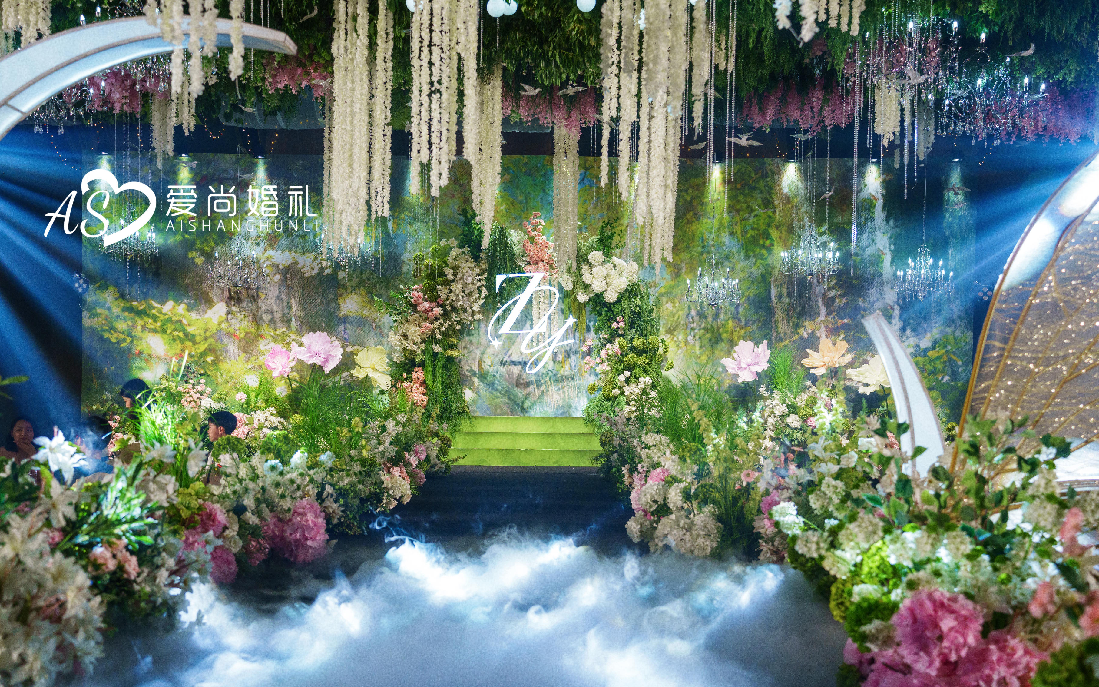 手机实拍暮光森林/森系婚礼