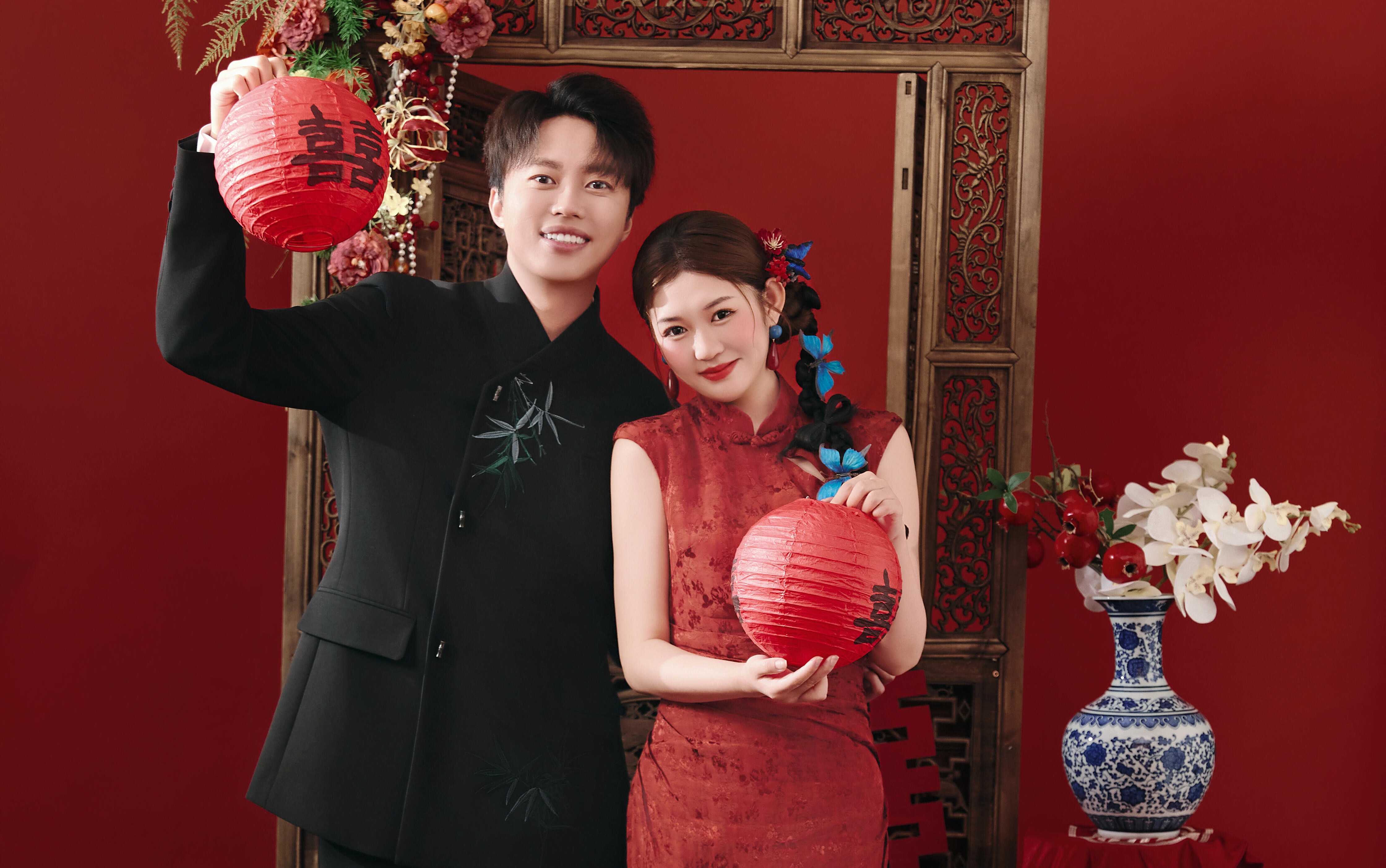 结婚必拍！全家都磕的中式喜嫁婚纱