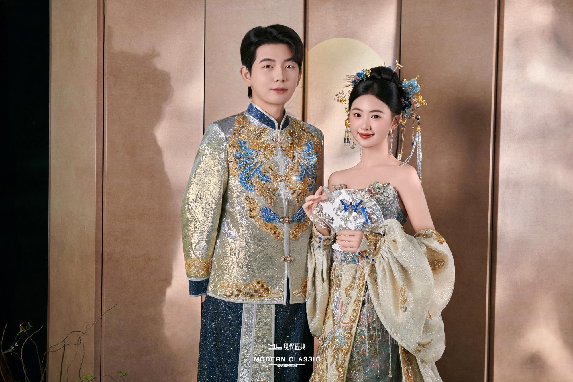一眼沦陷！温婉大气新中式婚纱照真的太美啦