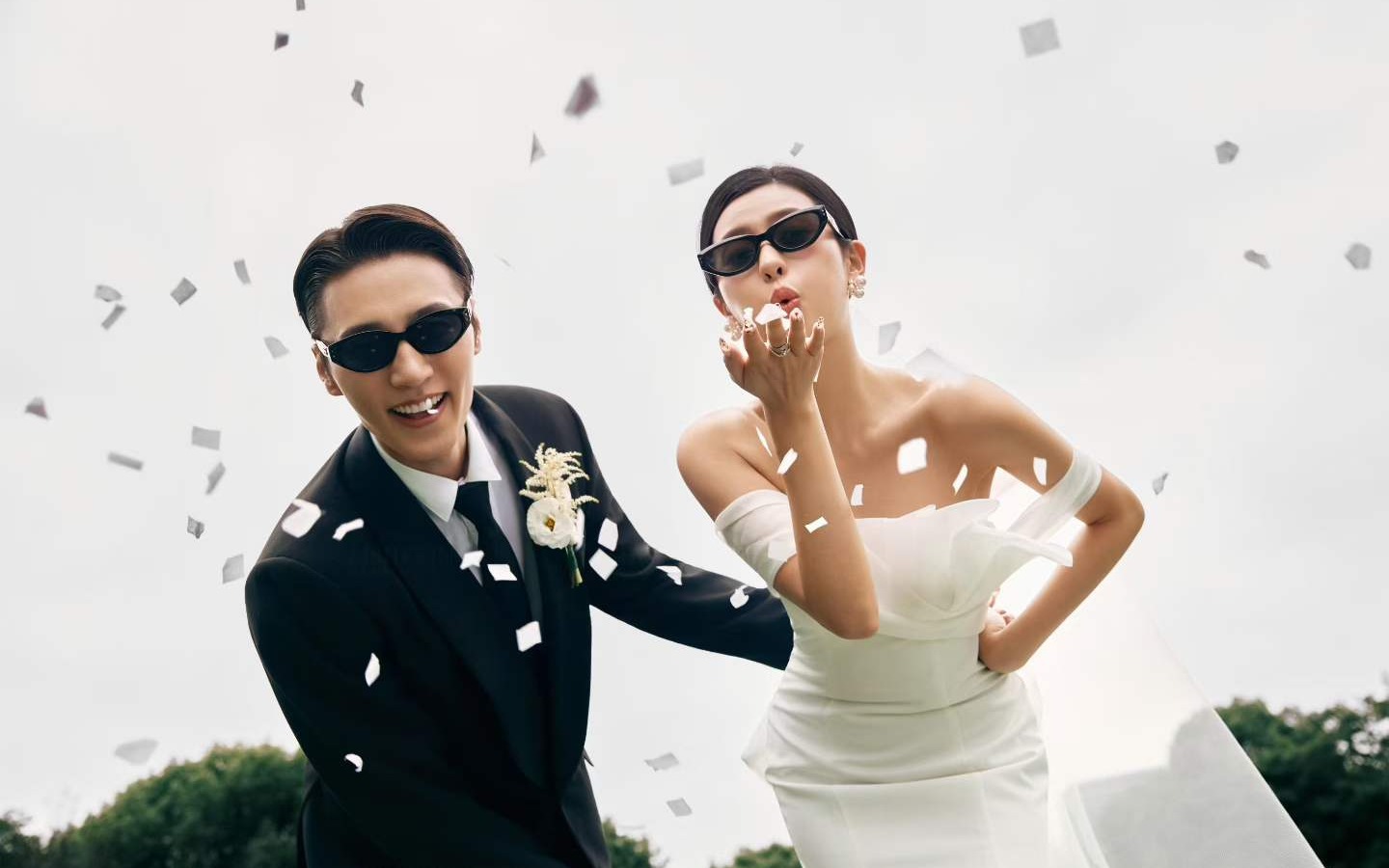 🤎解锁酷感婚纱照｜把松弛随性焊在画面里