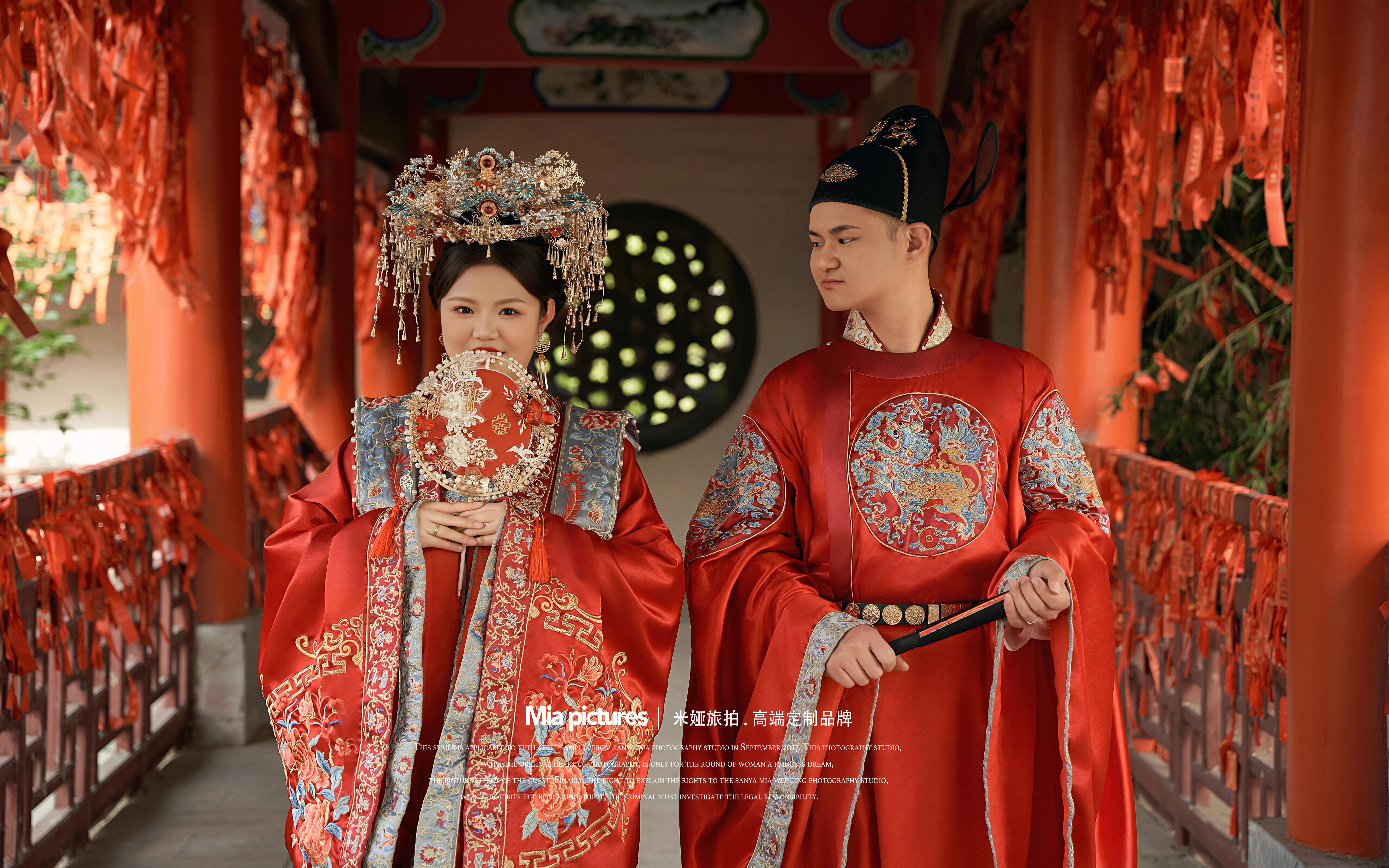 儀式感漢服婚紗照??展現(xiàn)將傳的中式美學(xué)