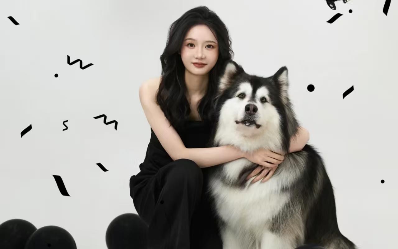 黑色系生日少女写真