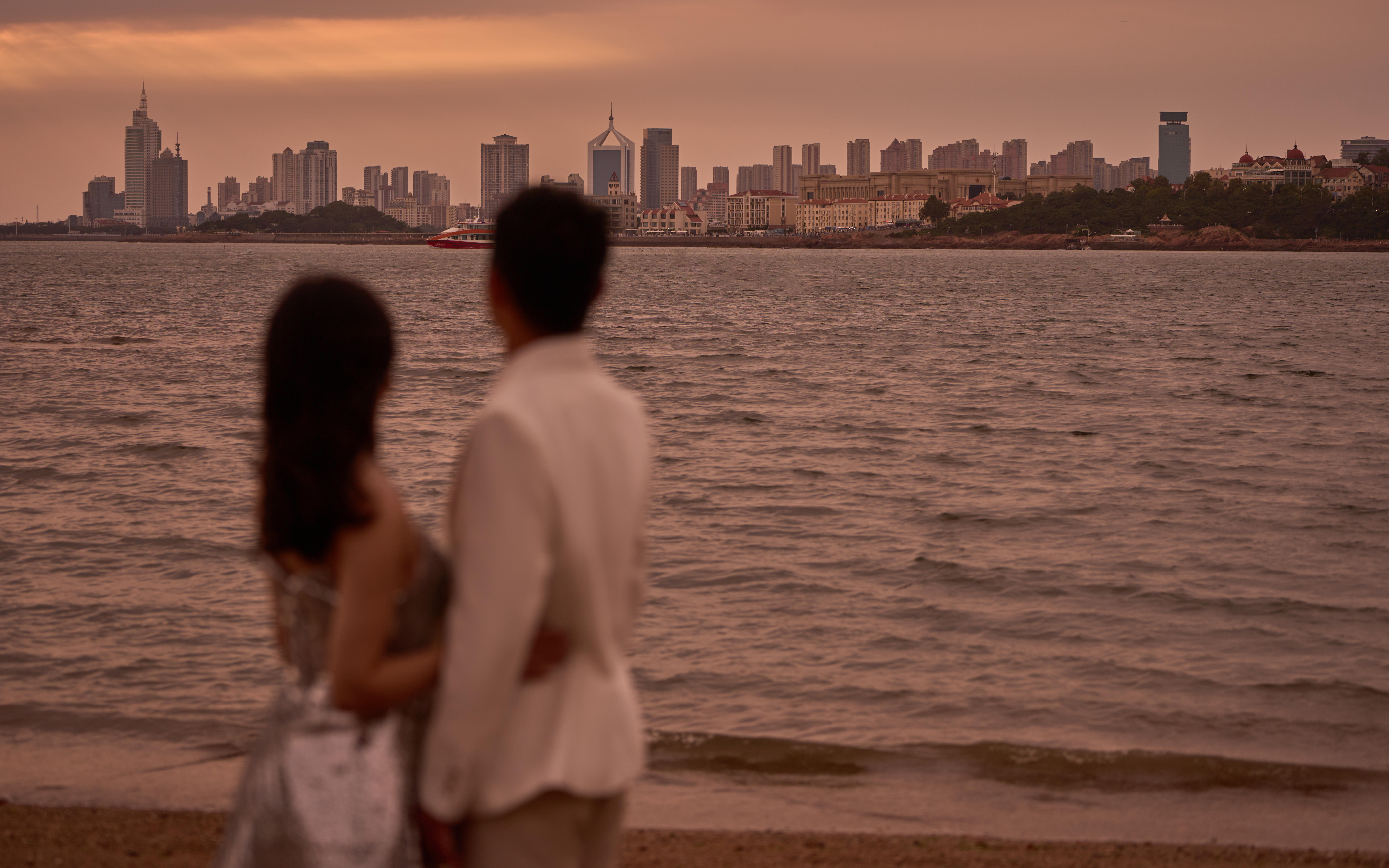 胡若玉夫婦/海邊系列