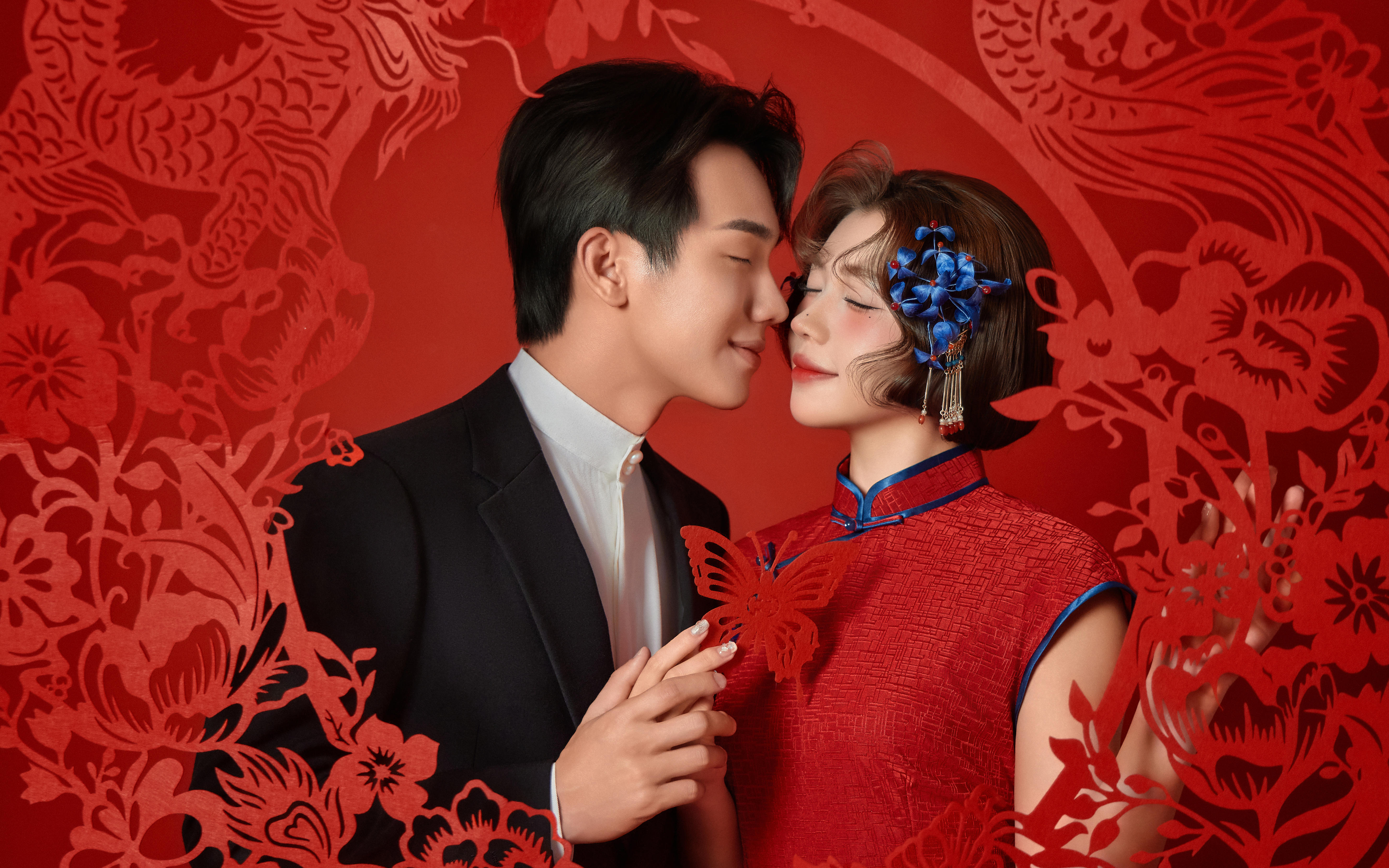 梵梦®原创 | 温婉东方🏮解锁新中式喜嫁婚纱照