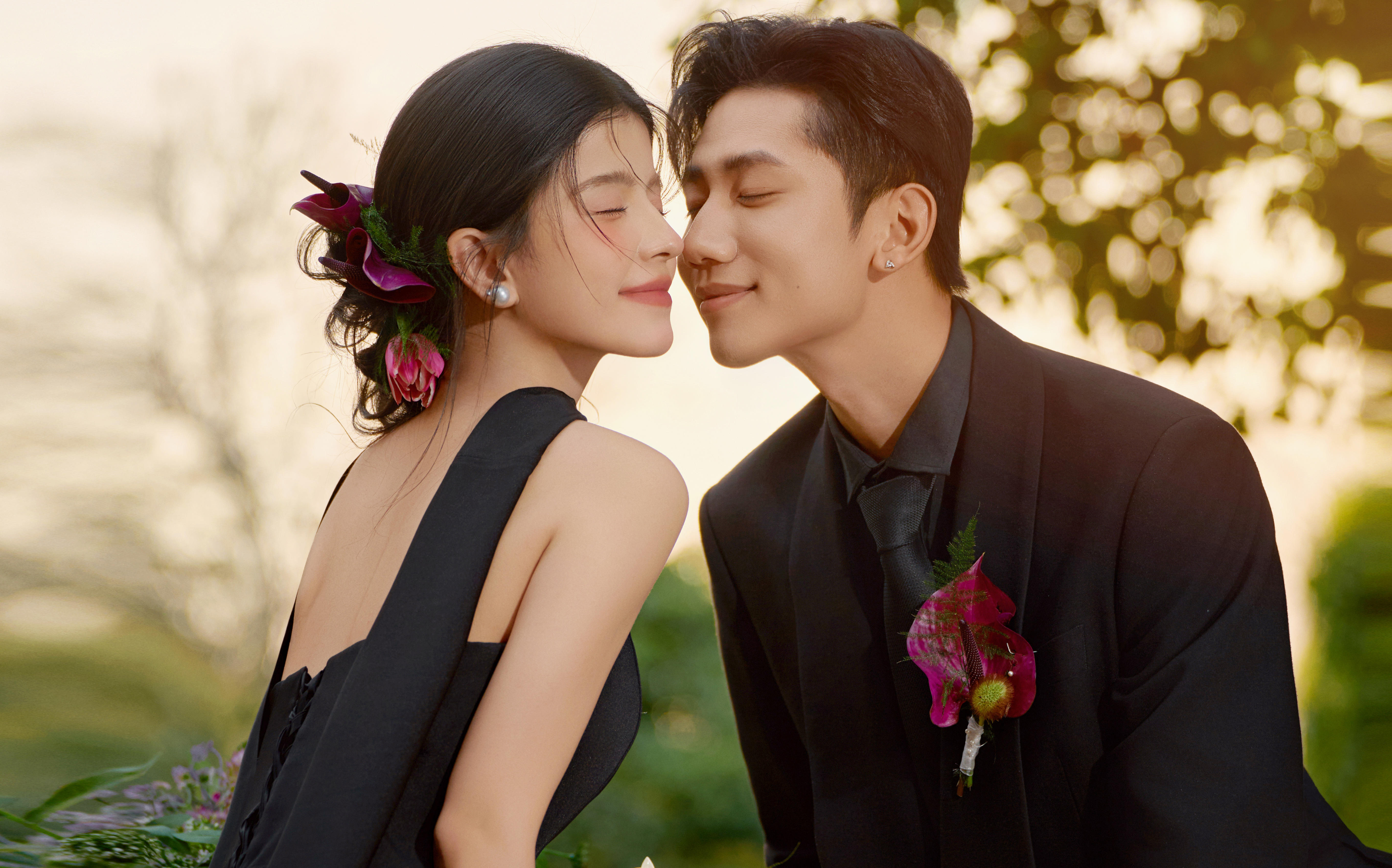 誰說森系拍不出電影感?高級又出片的婚紗照