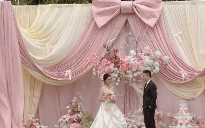 丽匠婚礼-好浪漫的粉色少女心婚礼