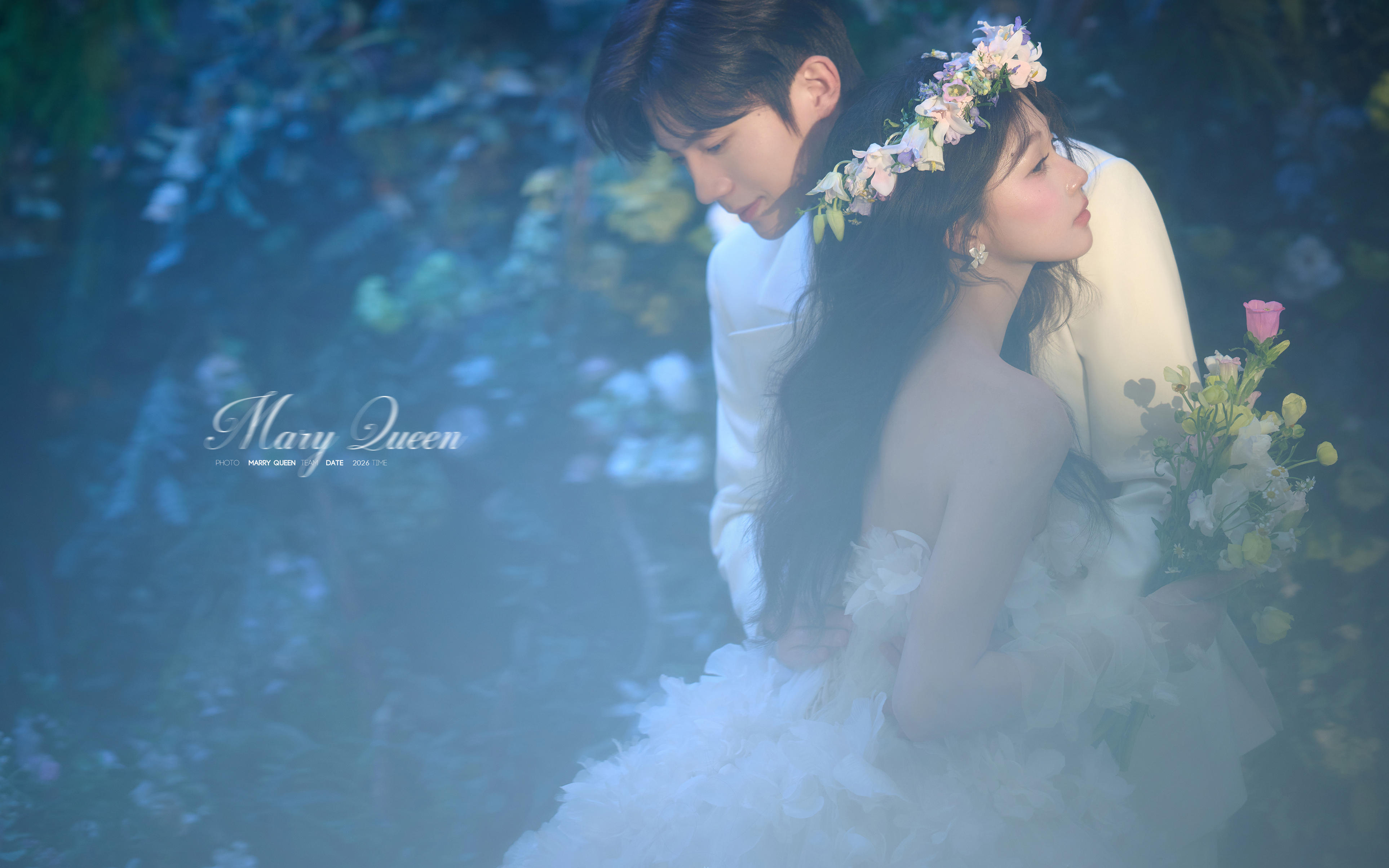 雾霭漫过森林 爱意漫过心底