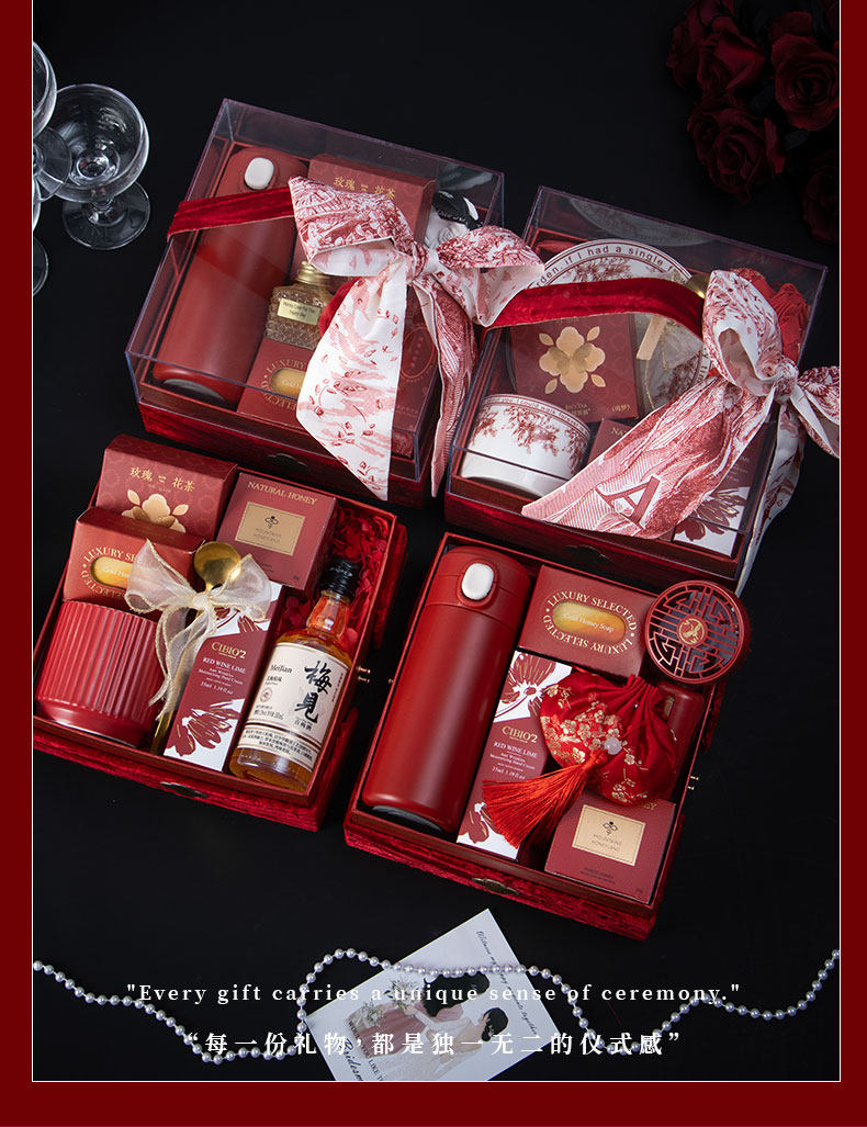 亞克力禮盒伴娘伴手禮 女結(jié)婚送姐妹團禮物高檔實用回禮