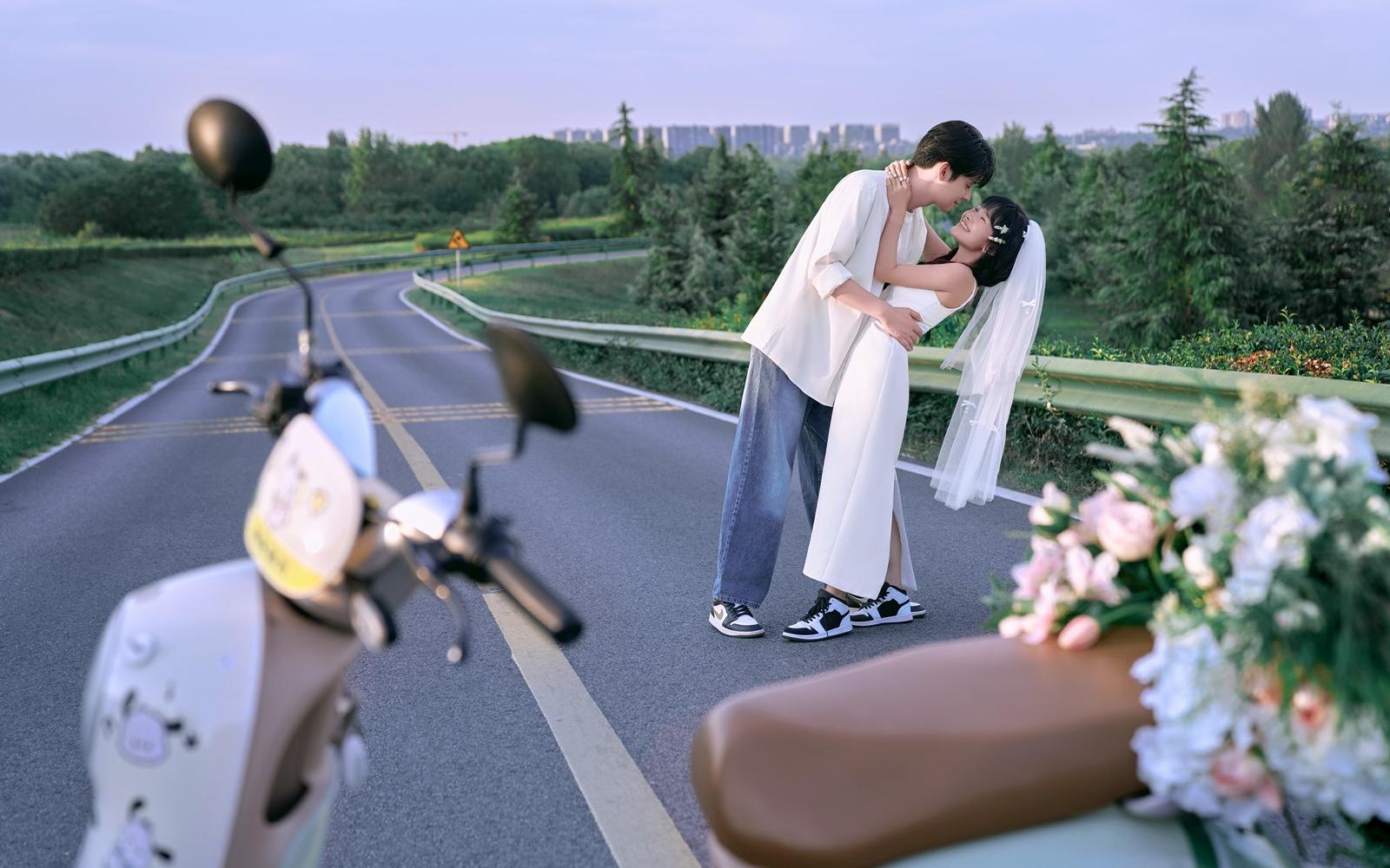 小清新電影感婚紗照??赴一場(chǎng)青春之約?