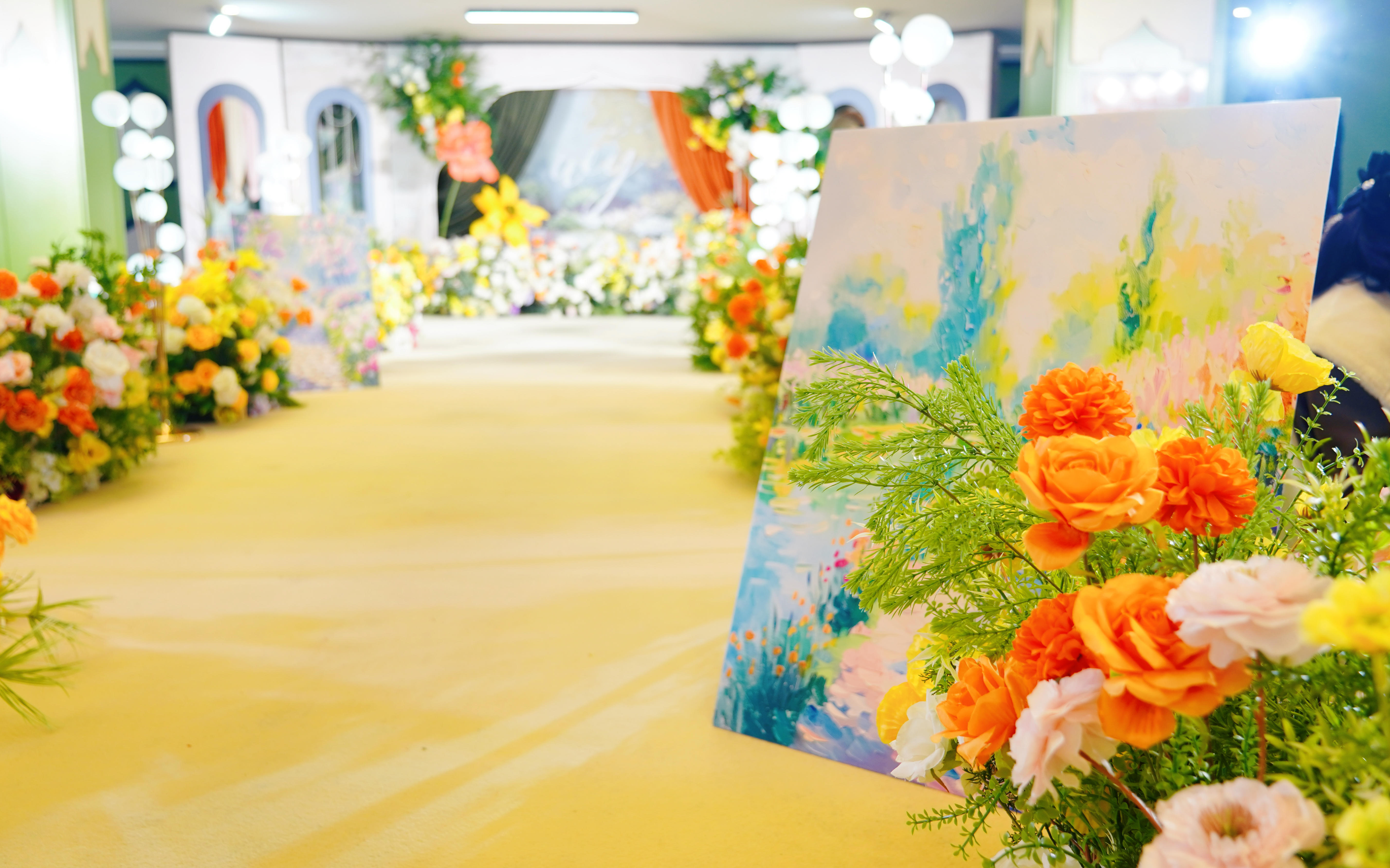 【小预算婚礼】法式花园风小厅小预算婚礼