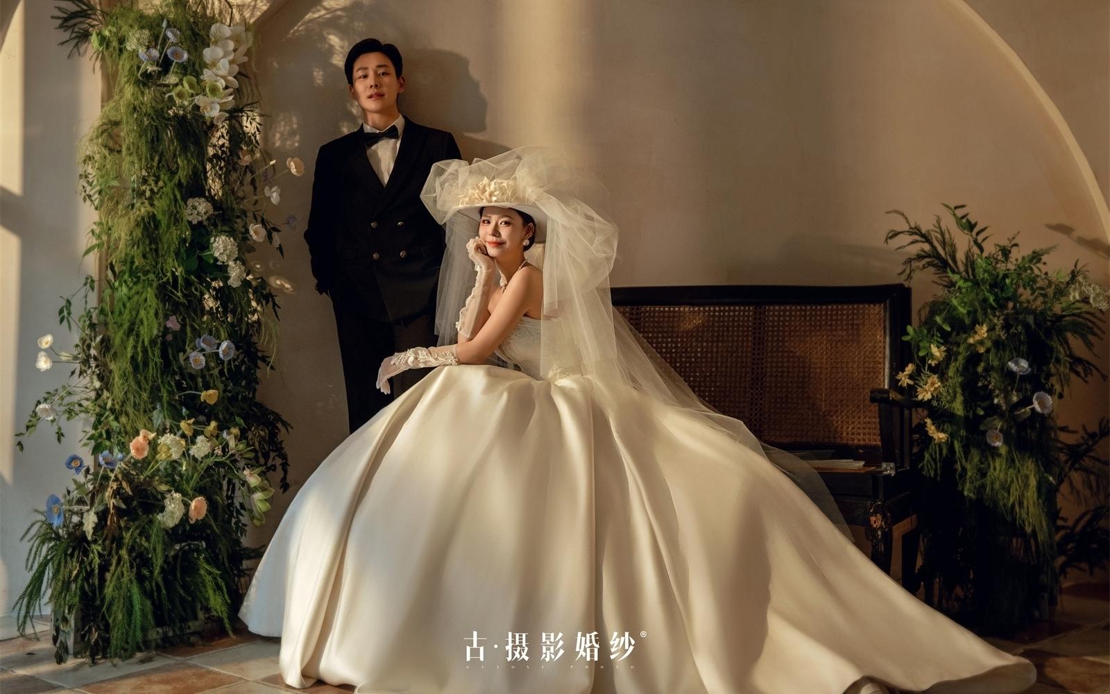 古堡玫瑰序章法式婚紗照 