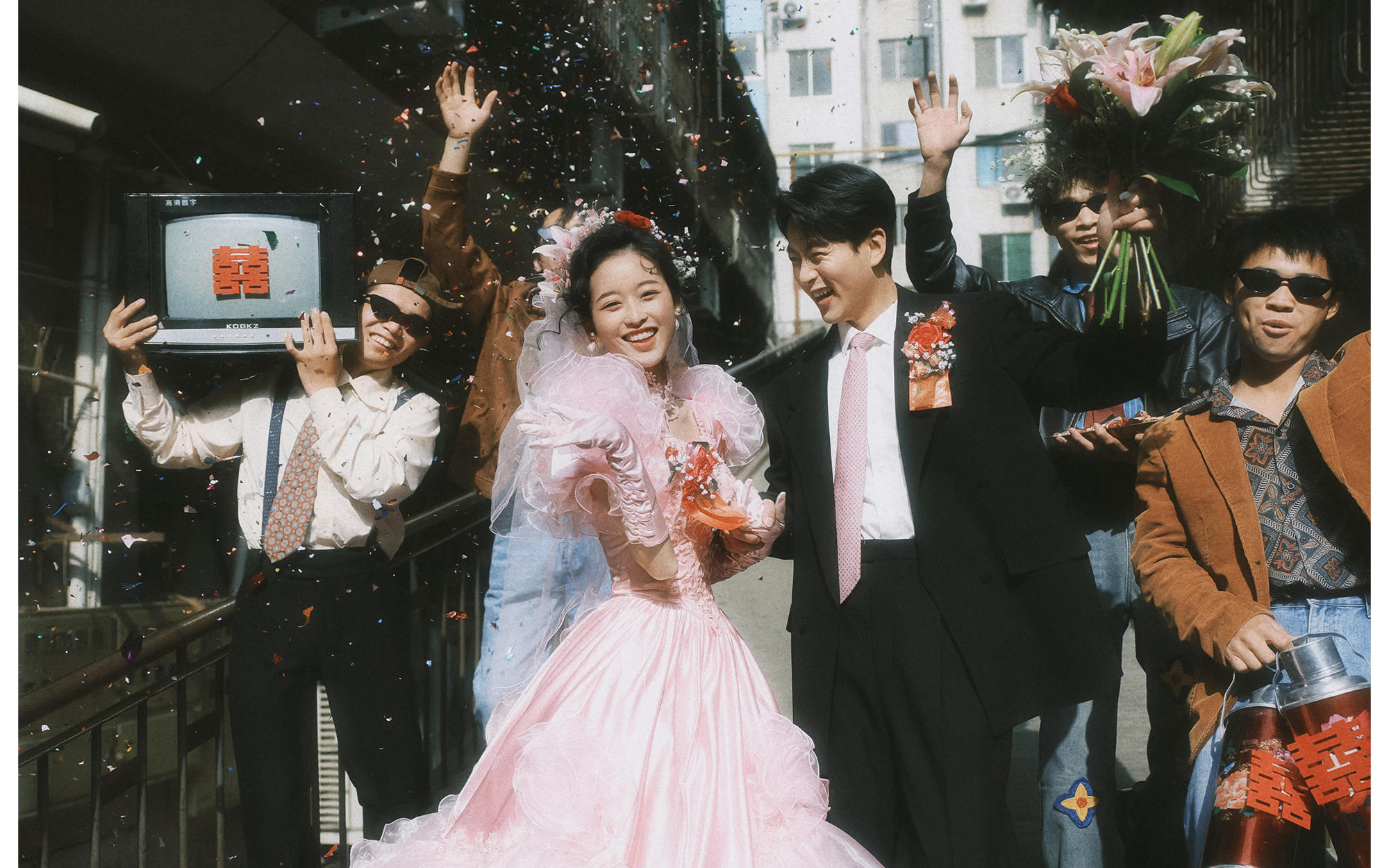 西安巷子里的港风婚纱照（幸福主义）