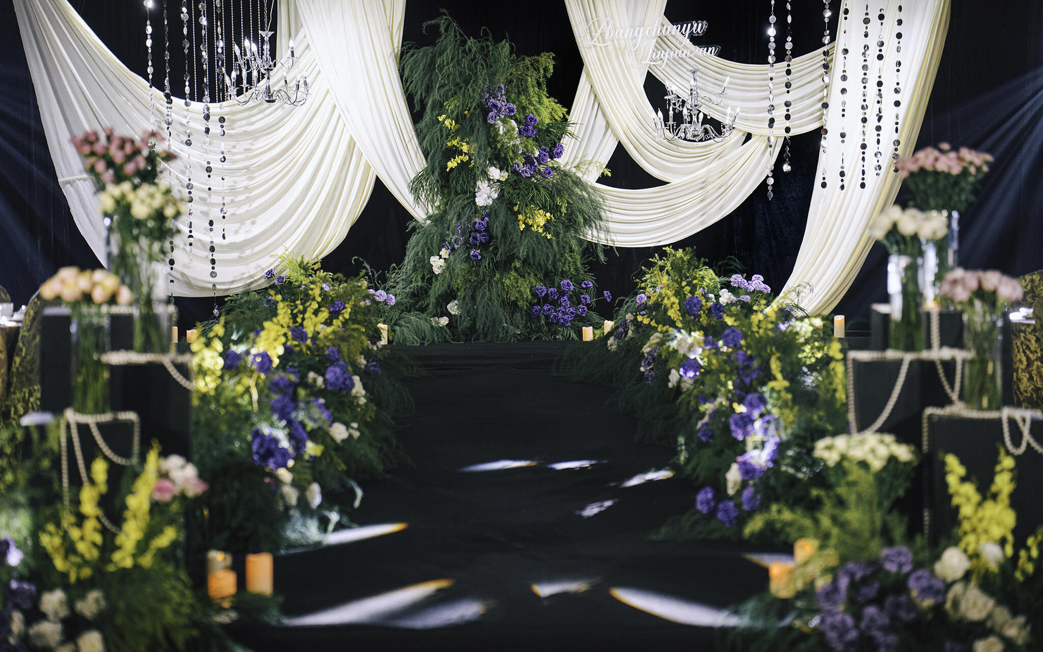 MEMO美慕|森系花艺与布幔婚礼