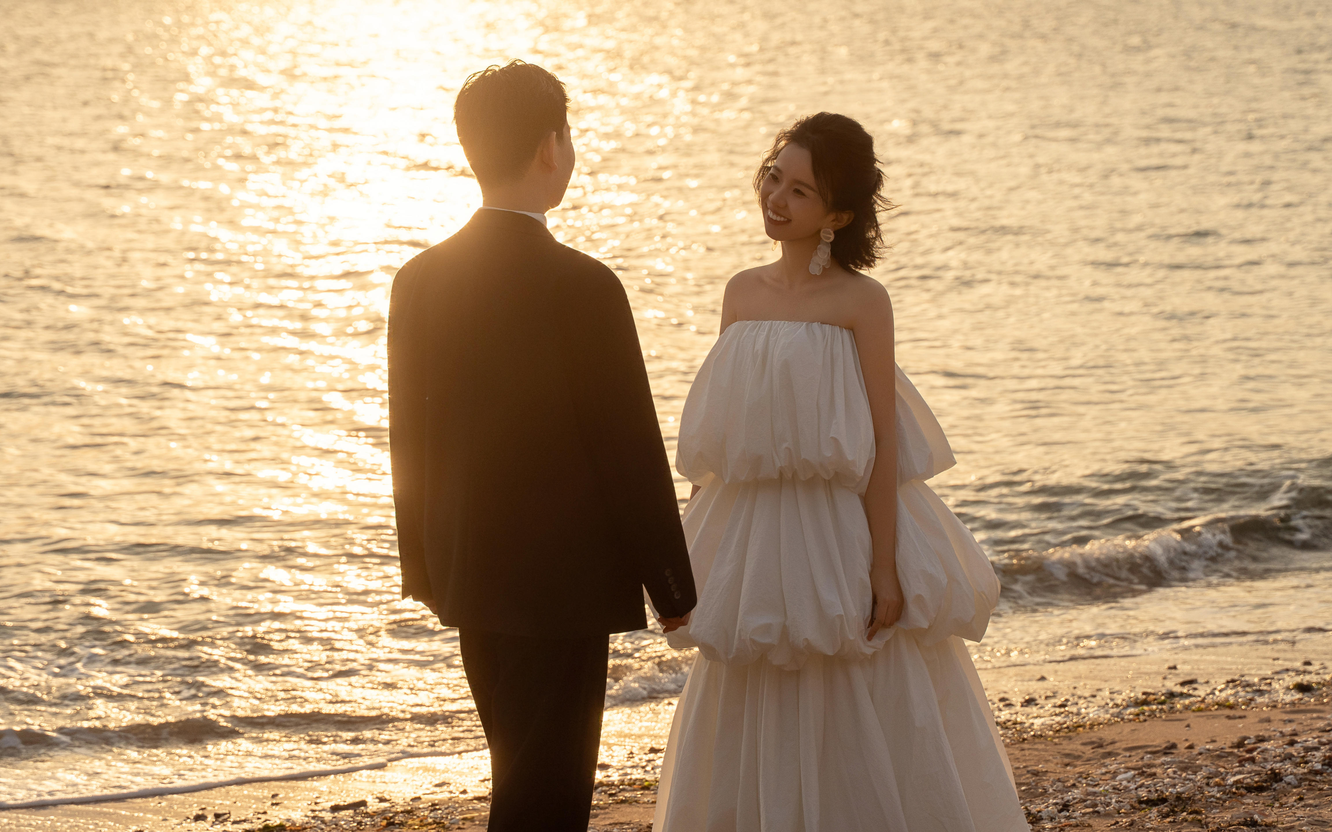 刘和夫妇/海边沙滩系列