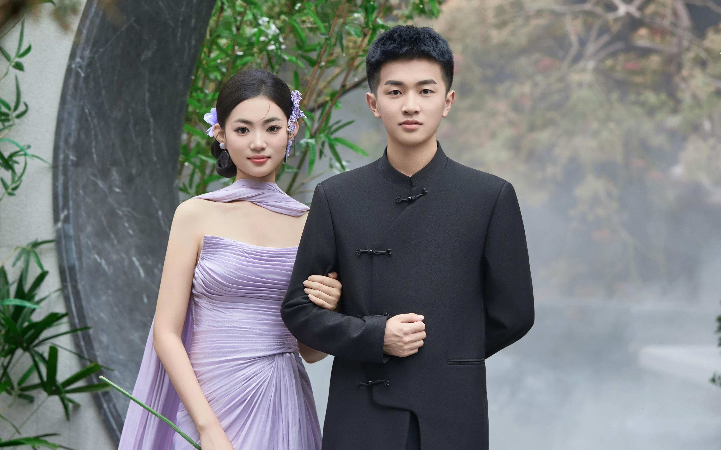 【壹家摄影】新中式园林婚照|清冷江南氛围感拉满~