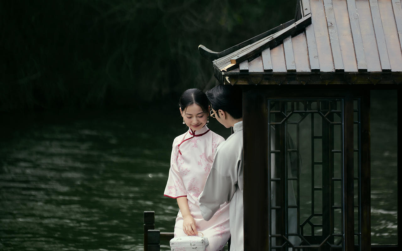 民國舊時(shí)光里的溫柔篇章|民國婚紗照