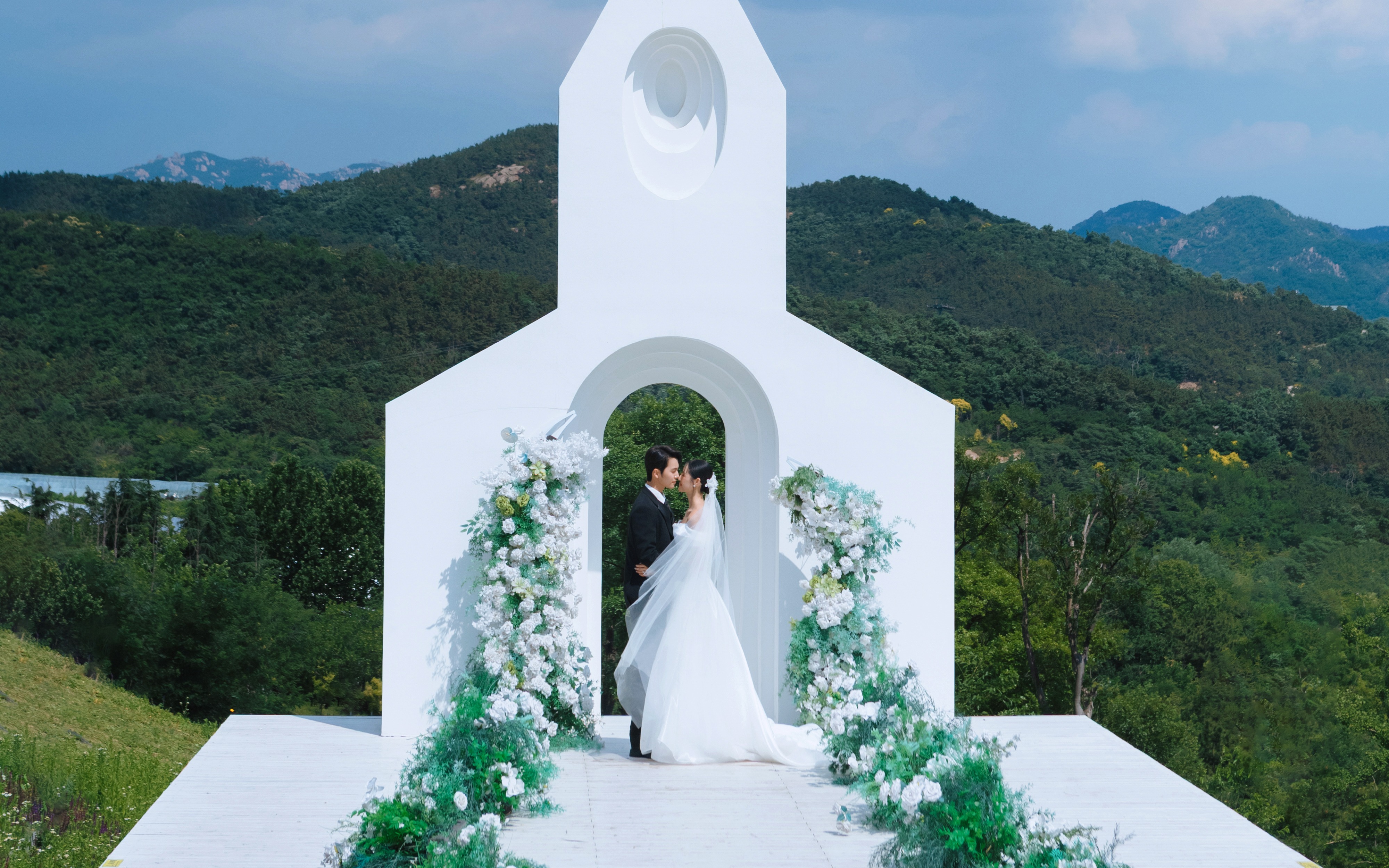 Love, softly.韩系婚纱照的氛围感