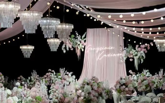 粉幔星穹・轻甜轻奢婚礼