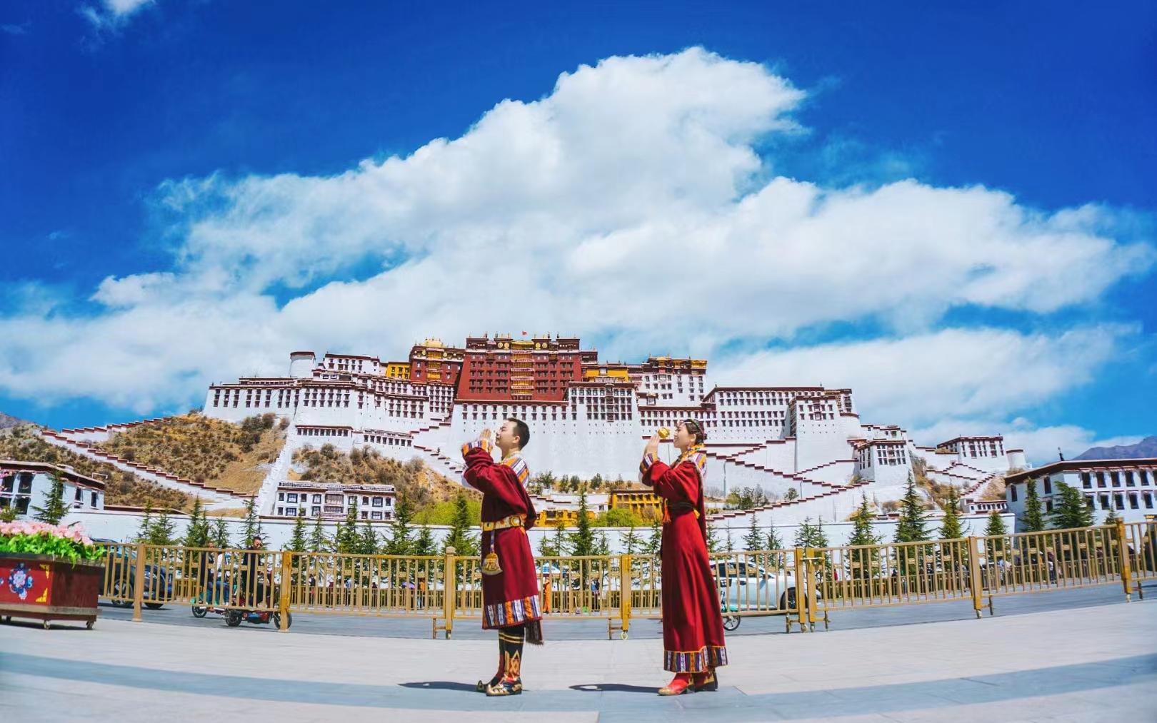 西藏拉萨婚纱照客片欣赏