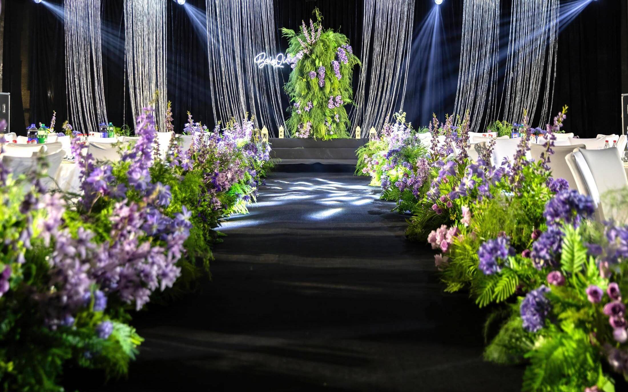 MEMO美慕|绿色野生自然系珠帘婚礼