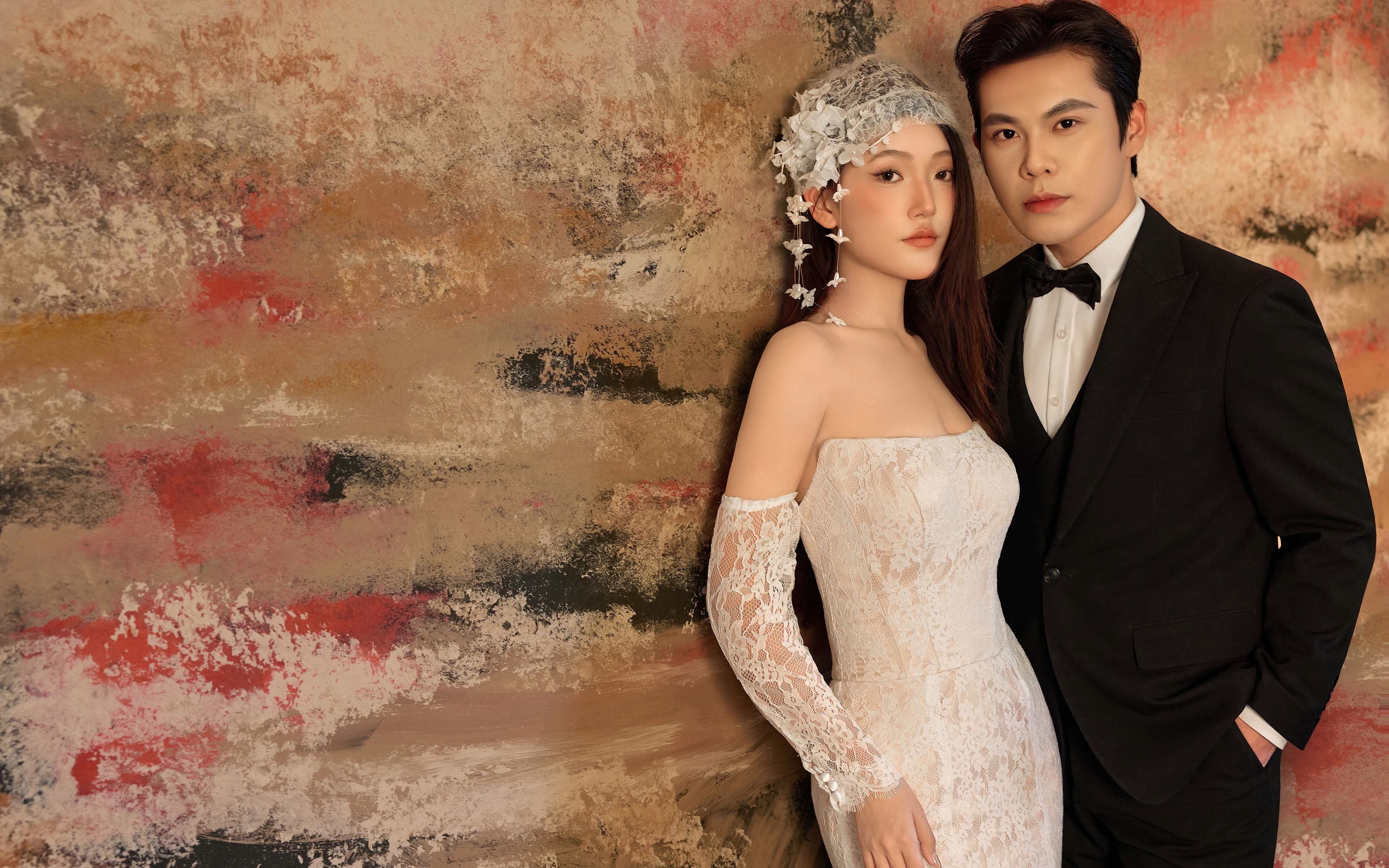Omg！这油画风婚纱照美到我了！
