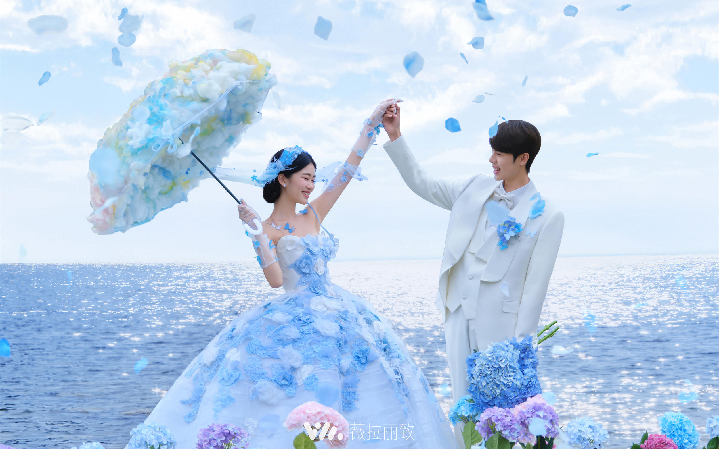 拍到了我的梦中情纱“蓝色花神”💙在逃公主