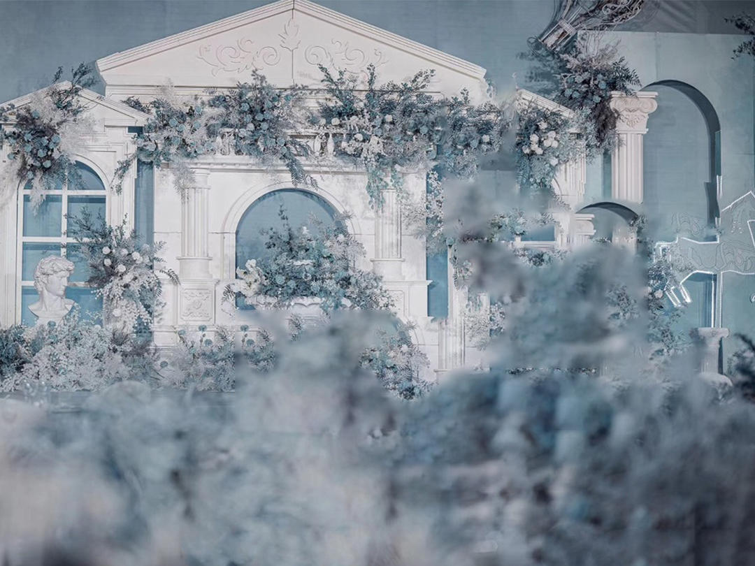 蓝色主题【店长主推】送婚纱┇私人定制┇唯美