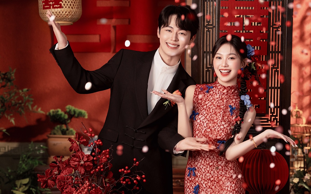 Wok！阜阳新中式喜嫁婚纱照才是备婚党救星