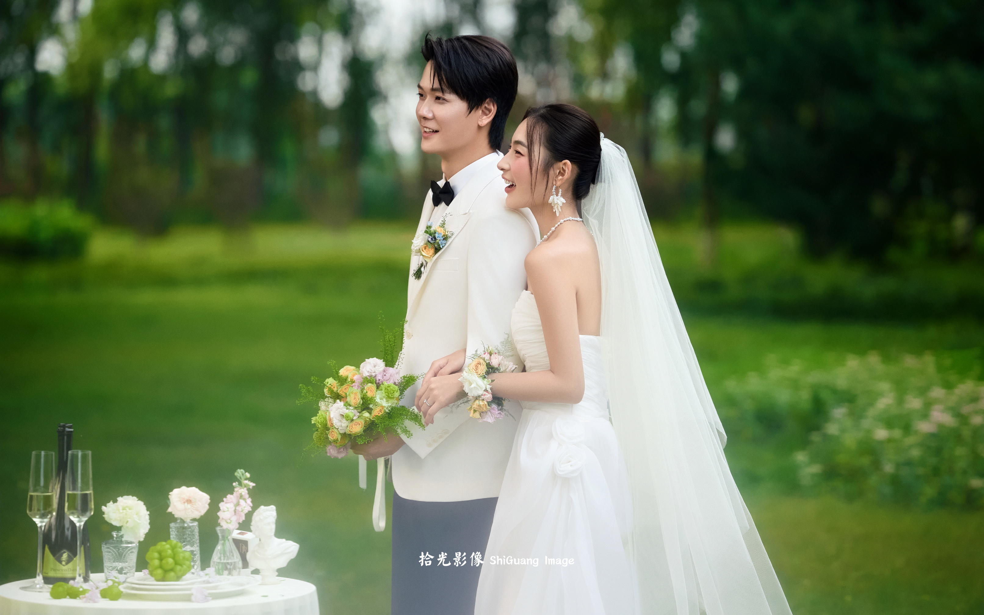 一整个美住✨小清新森系婚纱照真的太戳我了